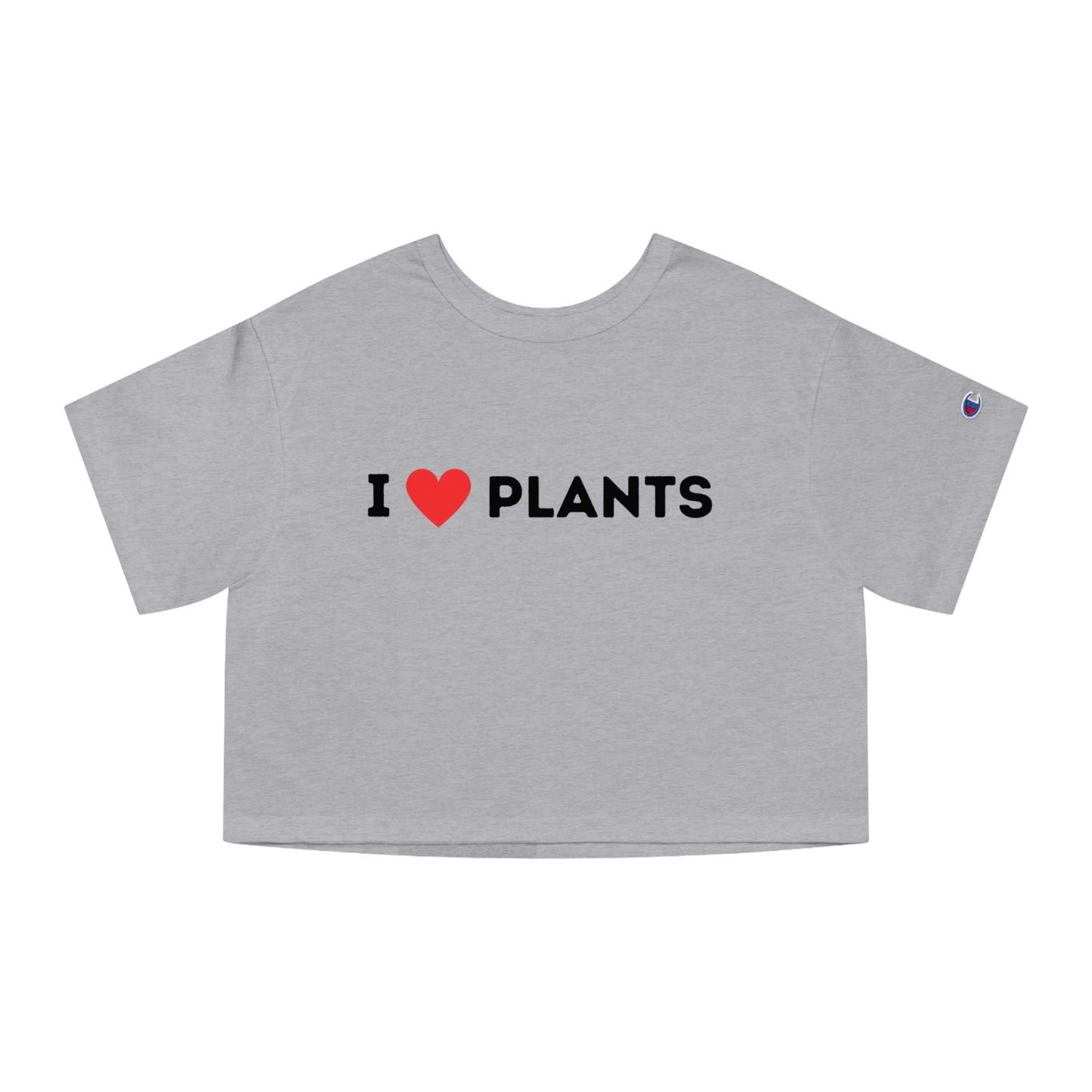 Love Plants Champion Cropped T-Shirt