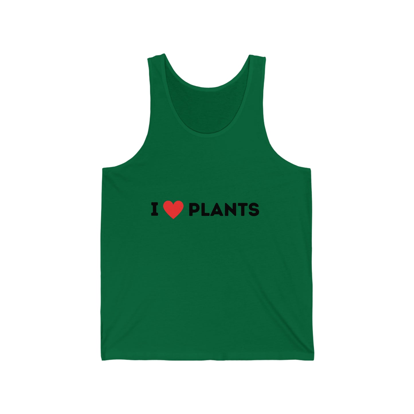 Love Plants Unisex Jersey Tank