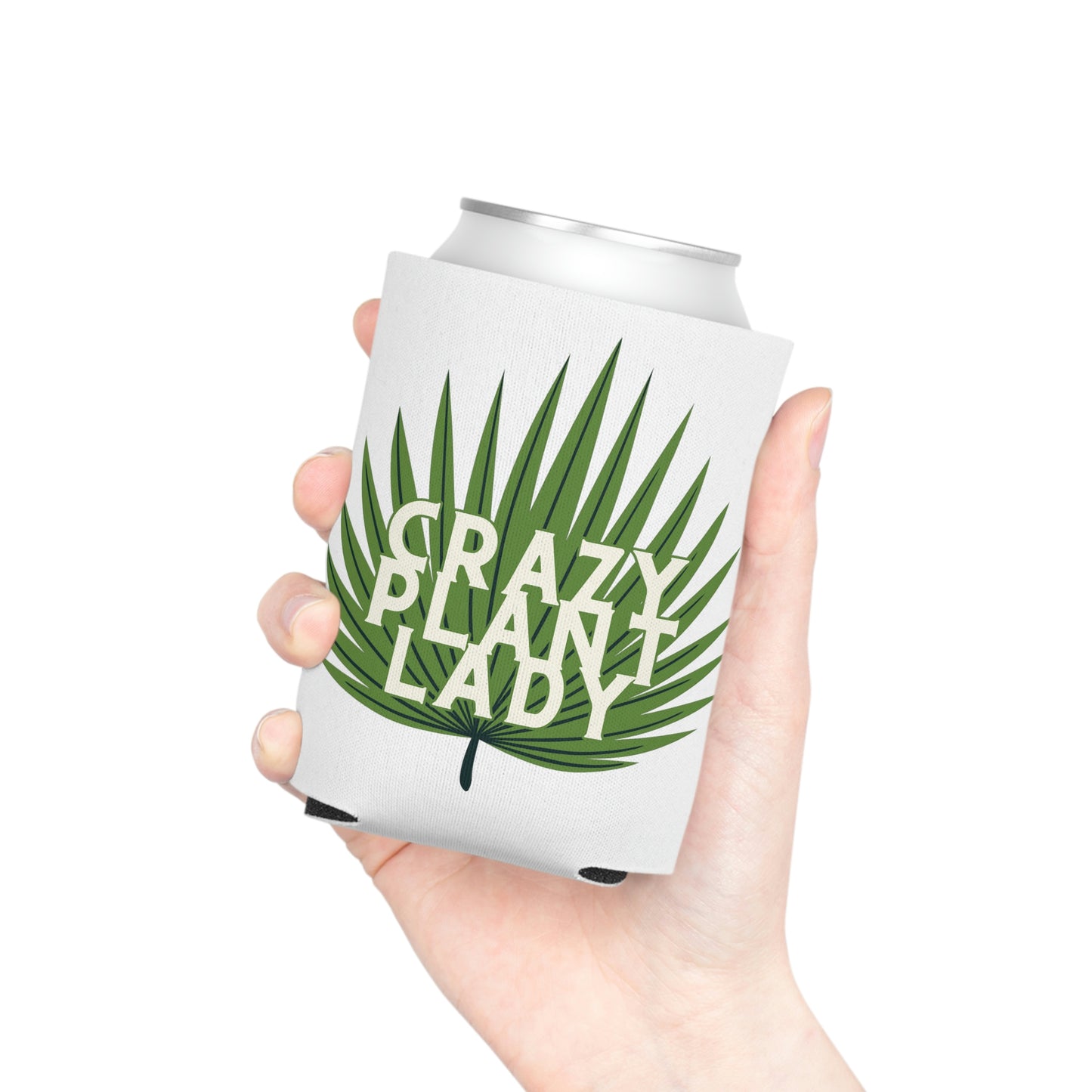 Crazy Plant Lady Can Cooler