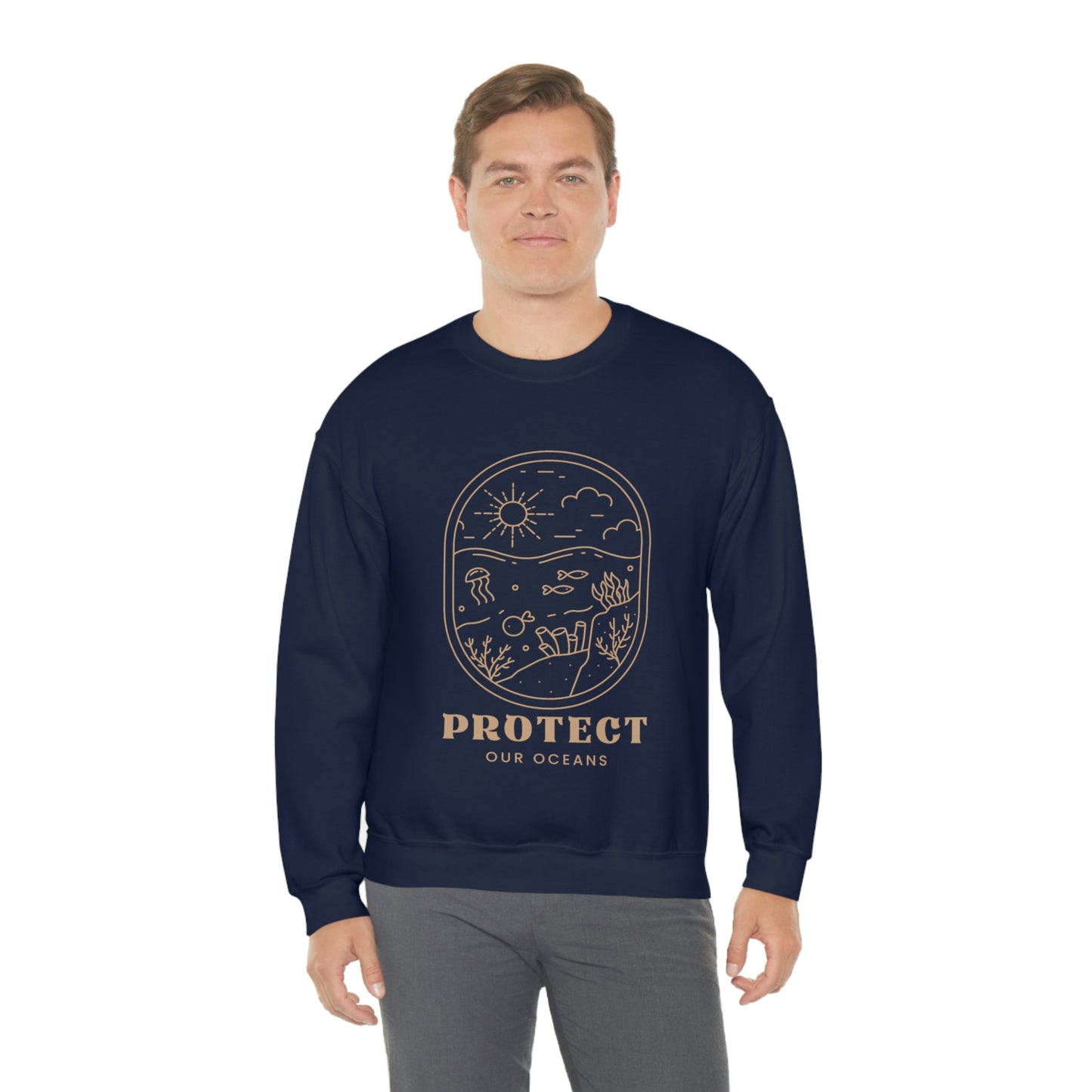 Protect Our Oceans Unisex Crewneck
