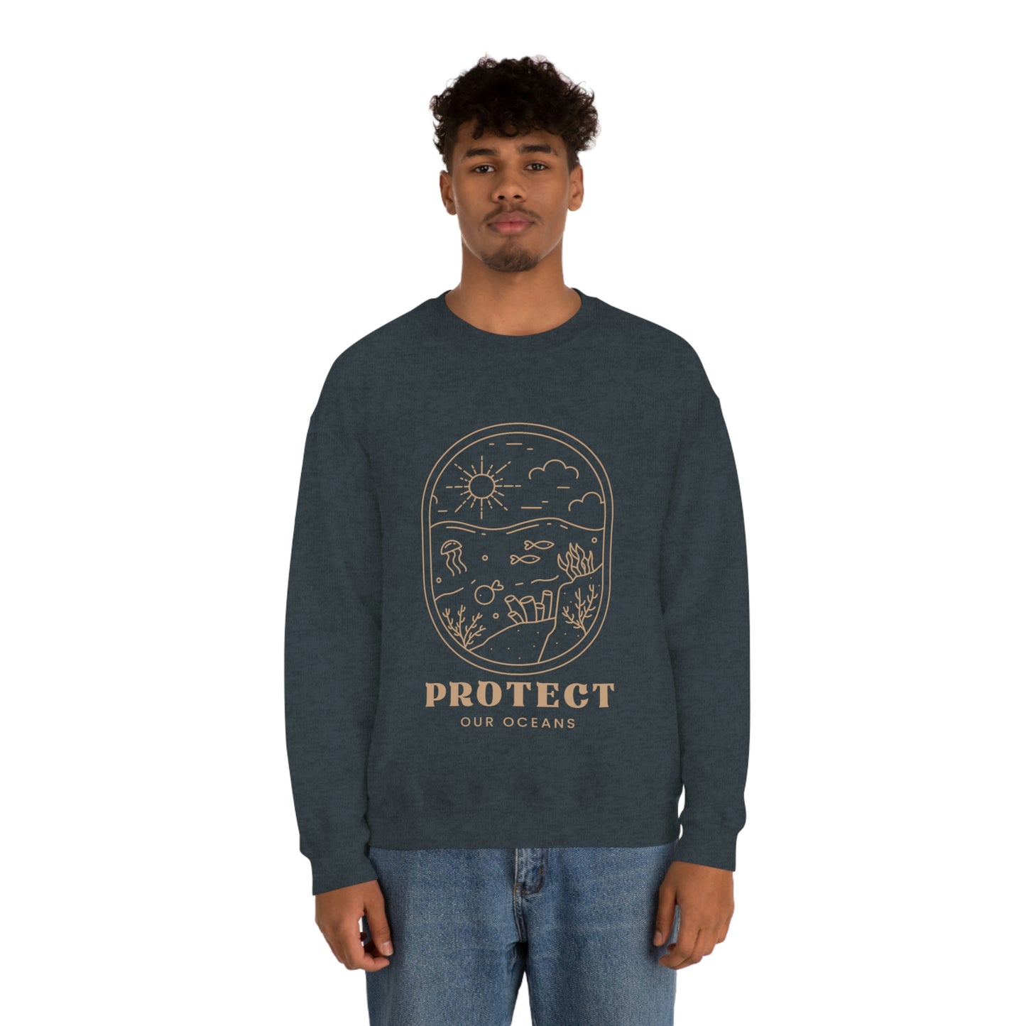 Protect Our Oceans Unisex Crewneck