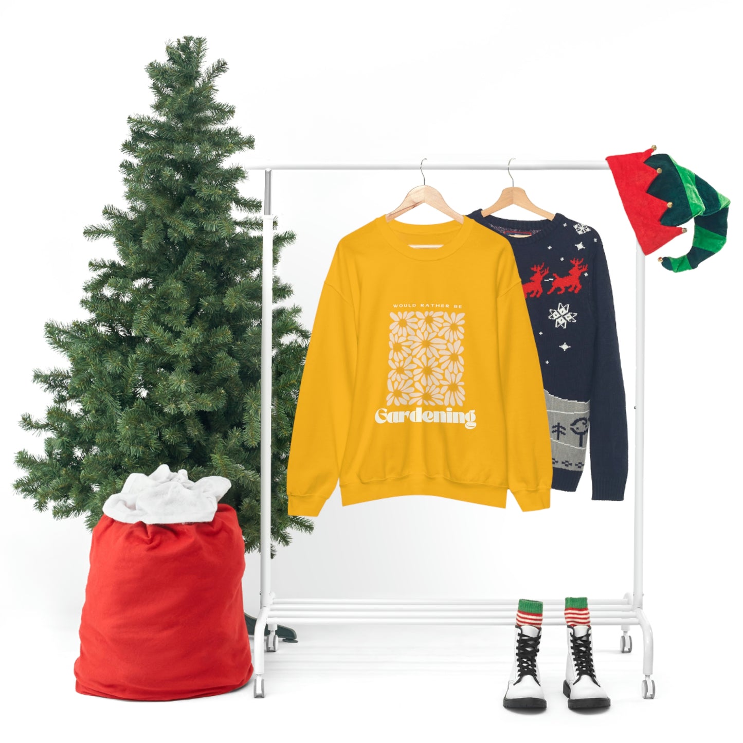 Would Rather Be Gardening Unisex Crewneck