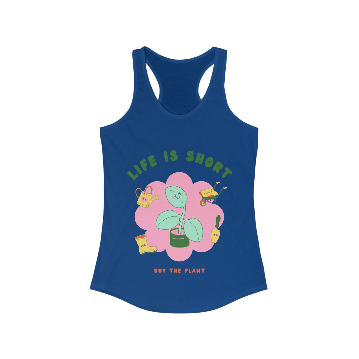 Life Is Short Women's Racerback Tank