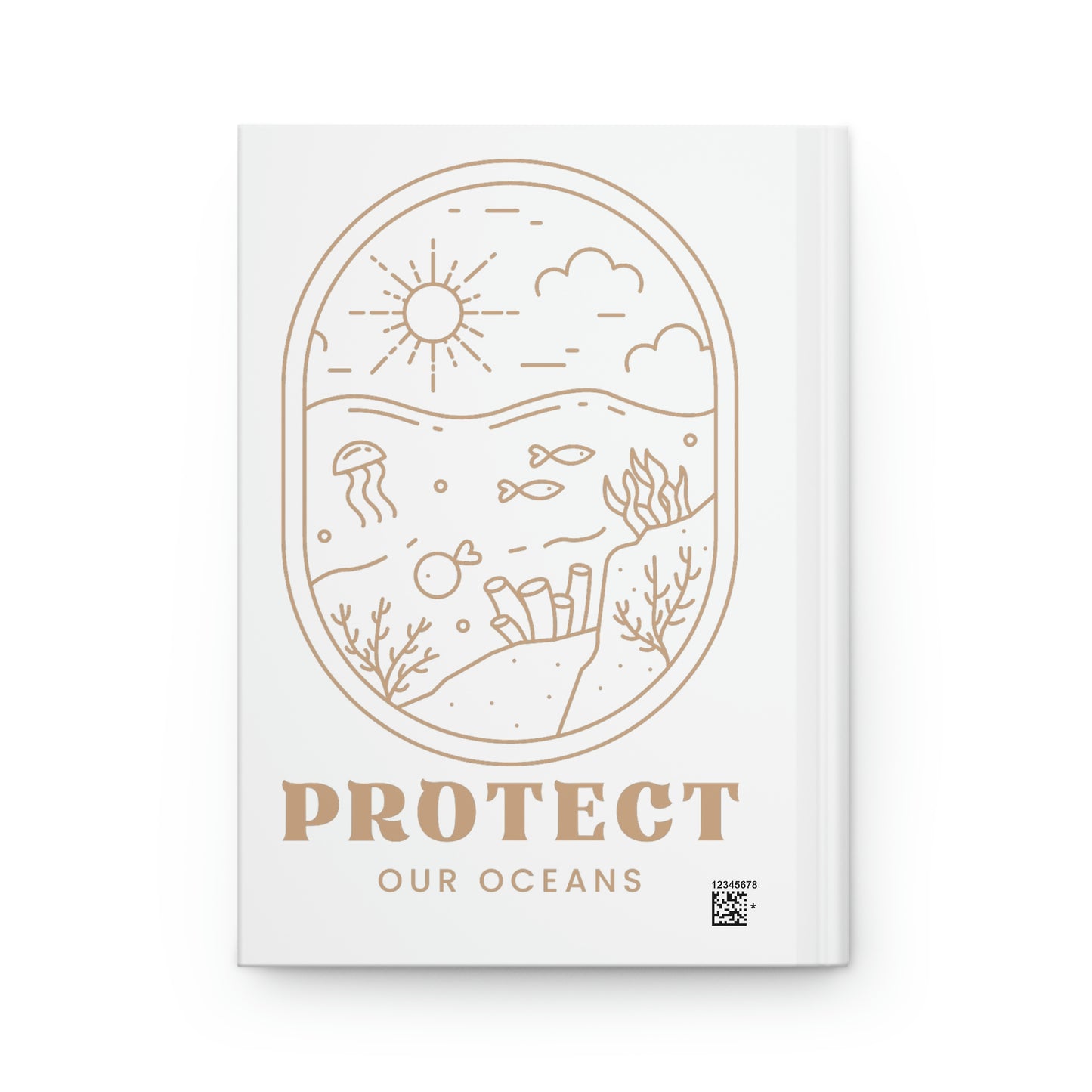 Protect Our Oceans Hardcover Matte Journal