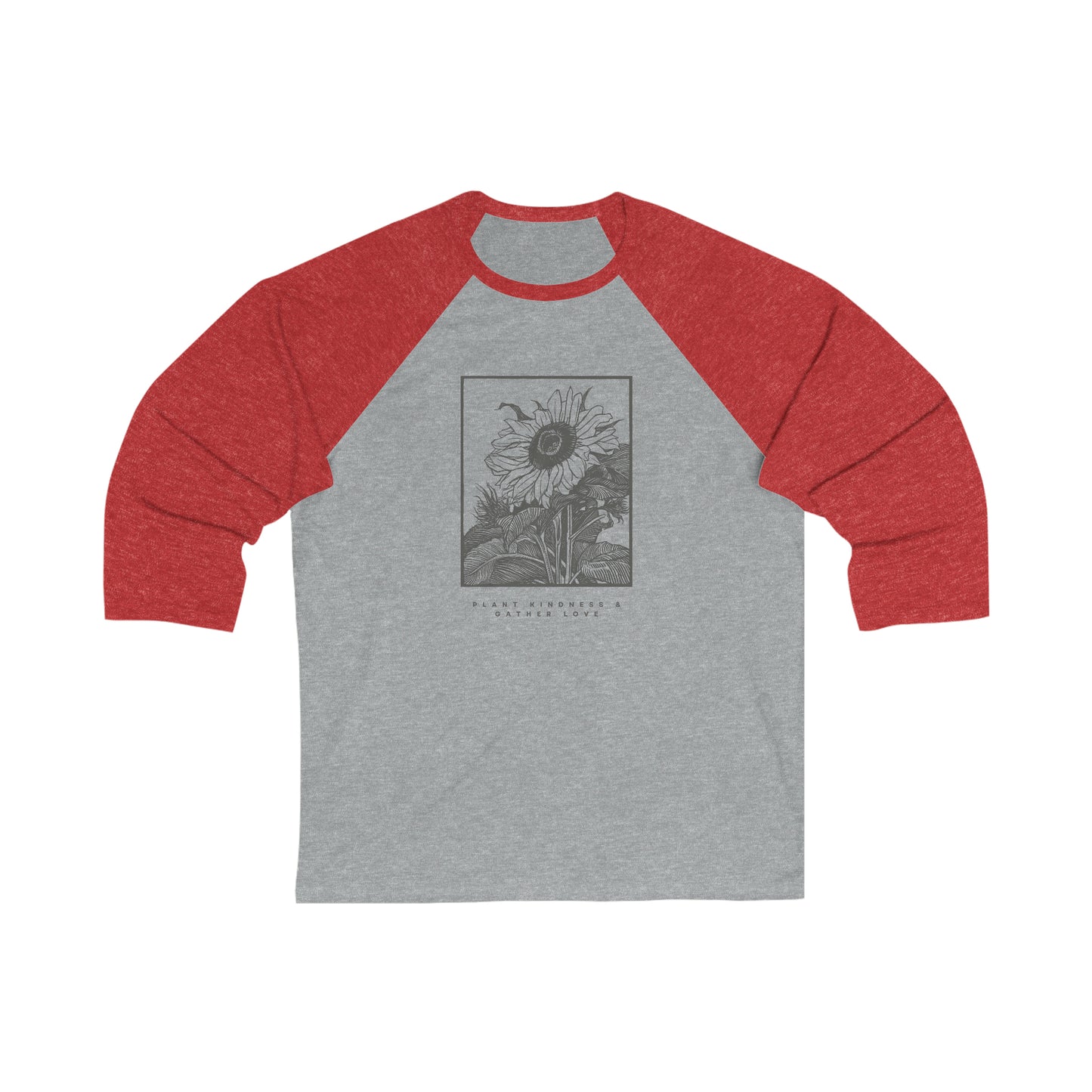 Plant Kindness Unisex Baseball Tee