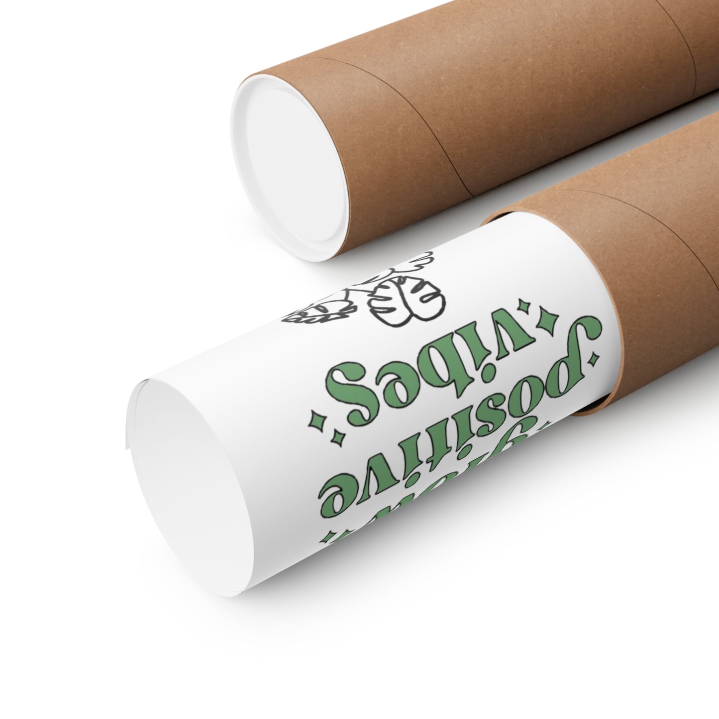 Grow Positive Matte Vertical Posters