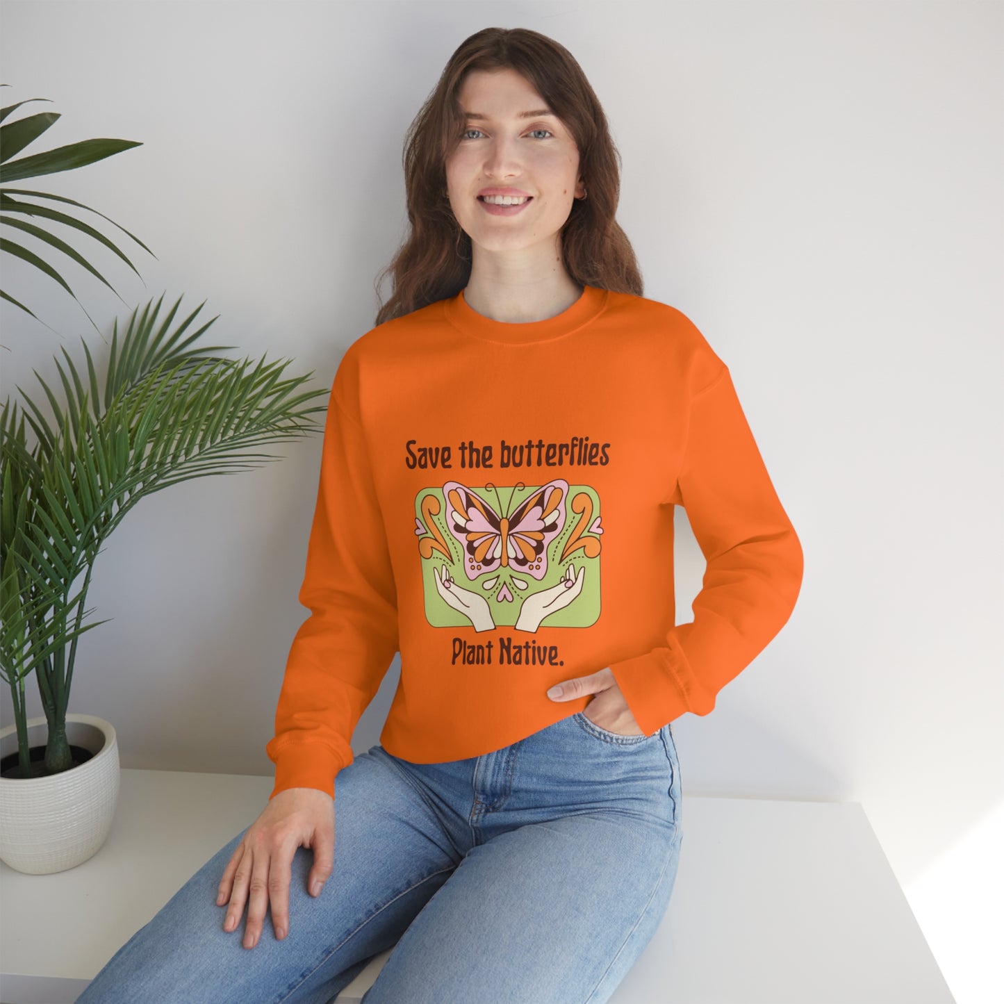 Plant Native Unisex Crewneck
