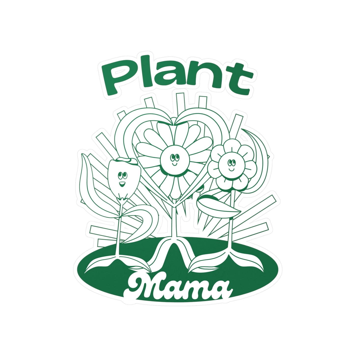Plant Mama Vinyl Decals