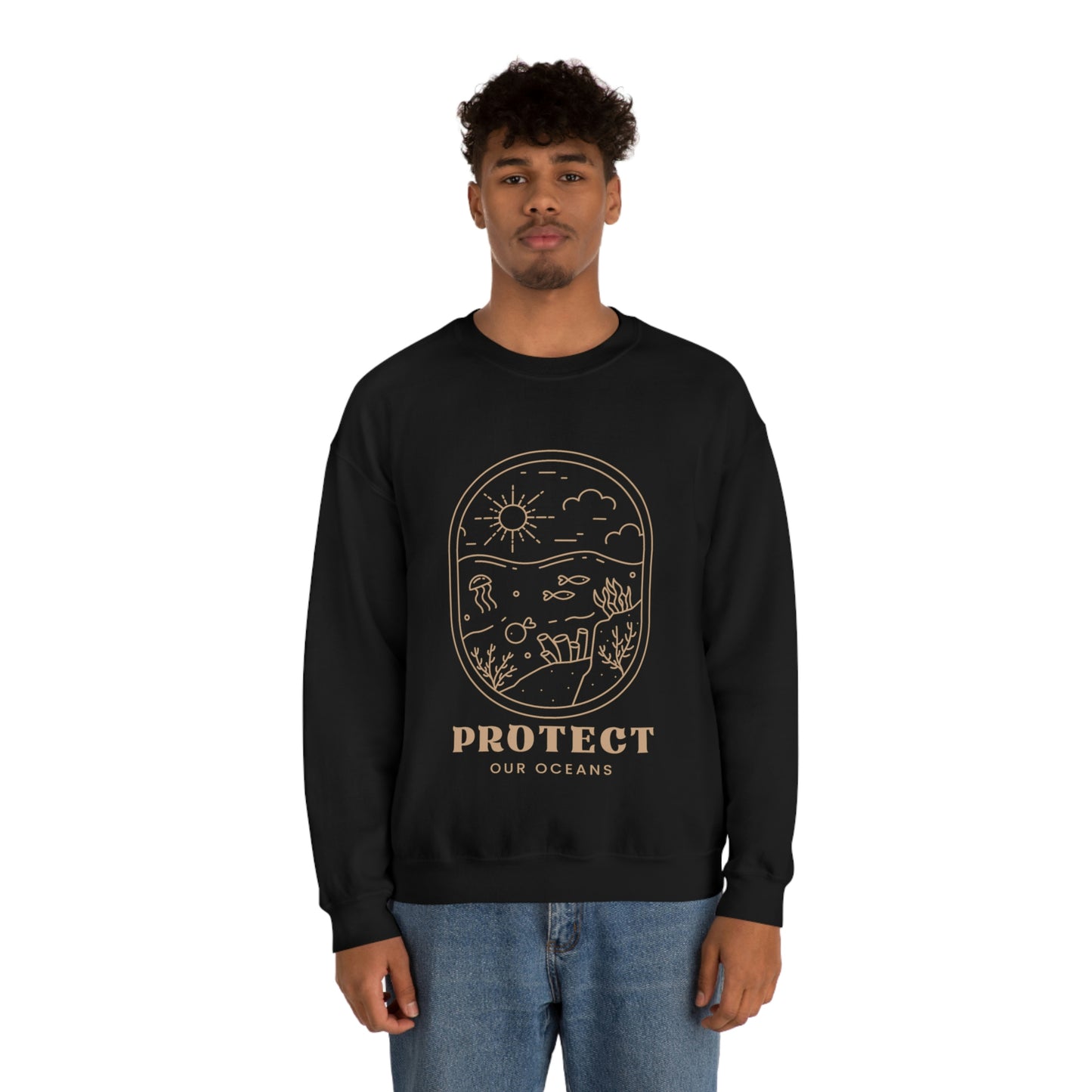 Protect Our Oceans Unisex Crewneck