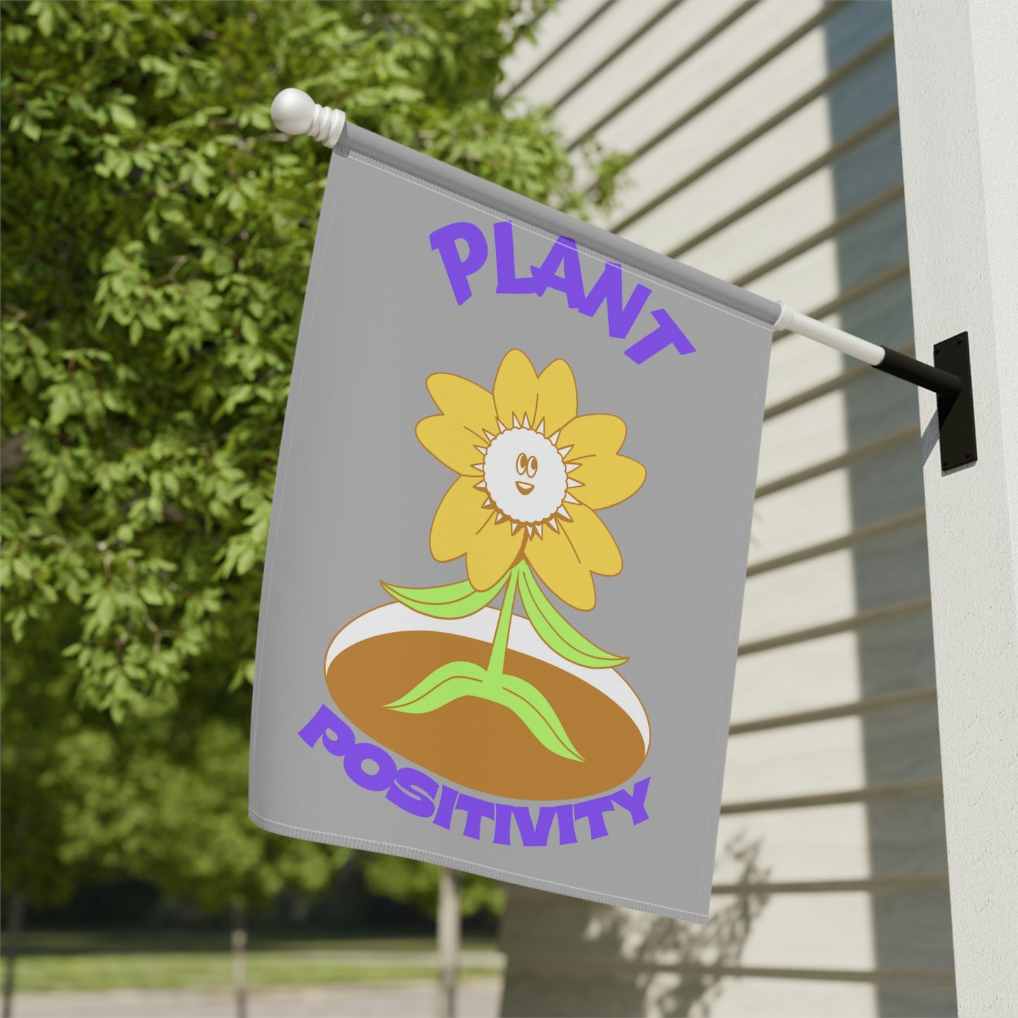 Plant Positivity Garden & House Banner