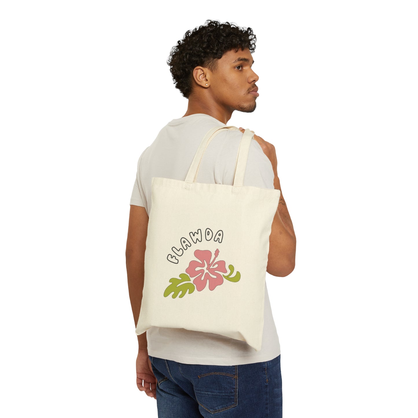 Flawda Canvas Tote Bag