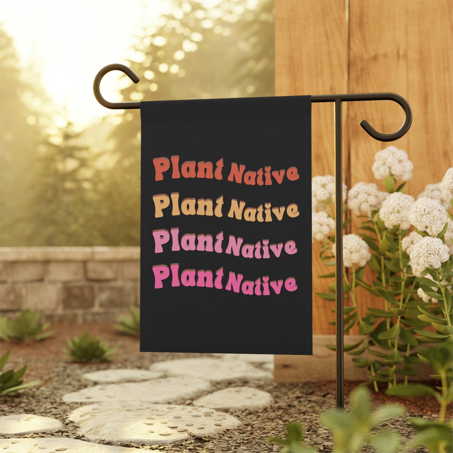 Plant Native Garden & House Banner