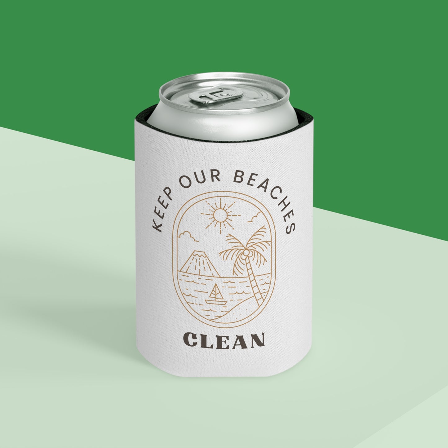 Clean Beaches Can Cooler