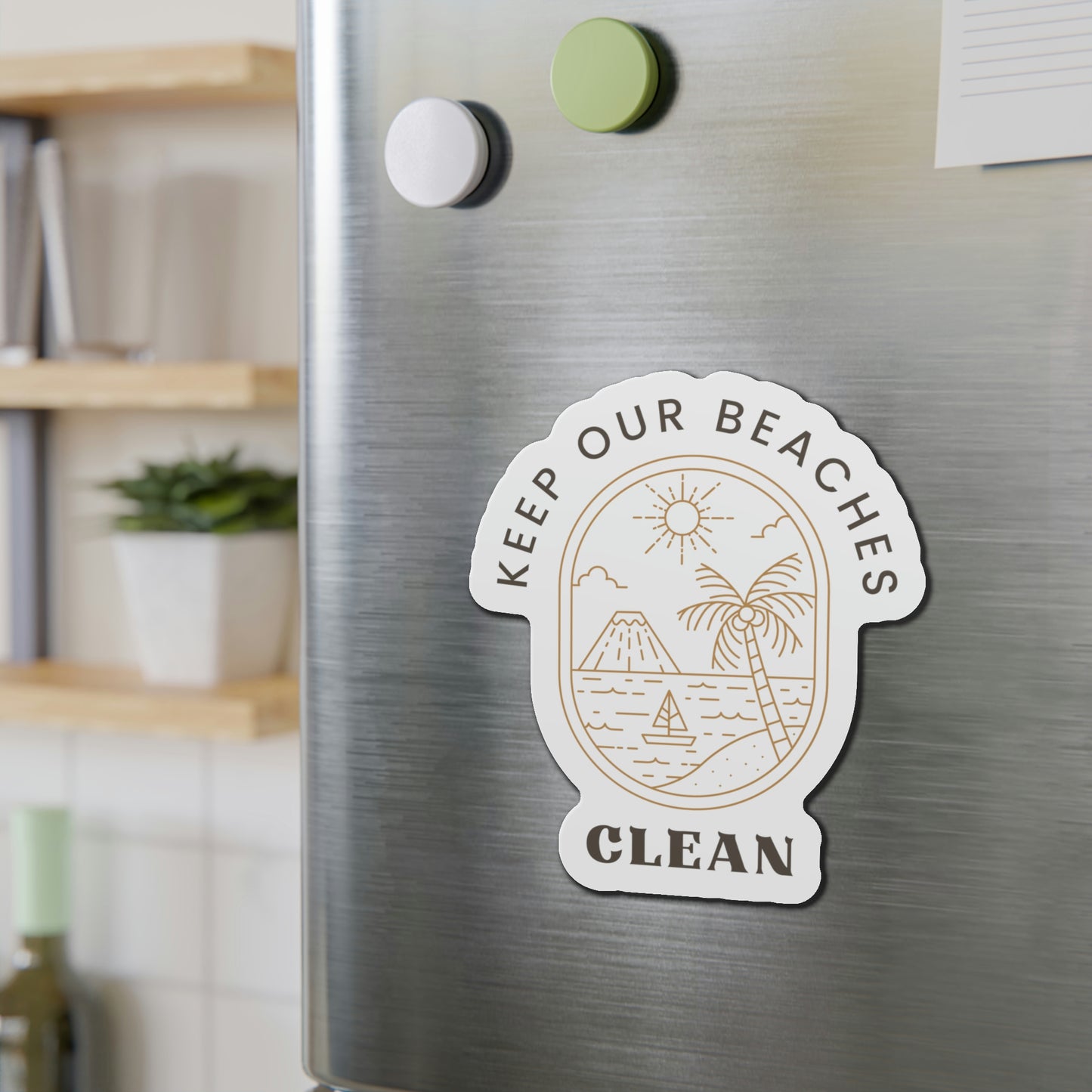 Clean Beaches Magnets