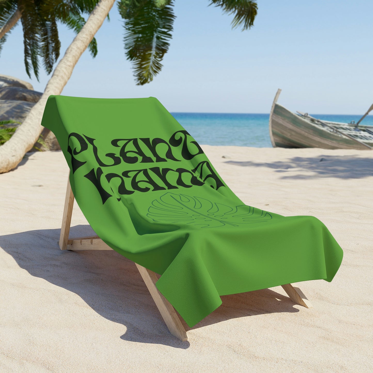Plant Mama Beach Towel