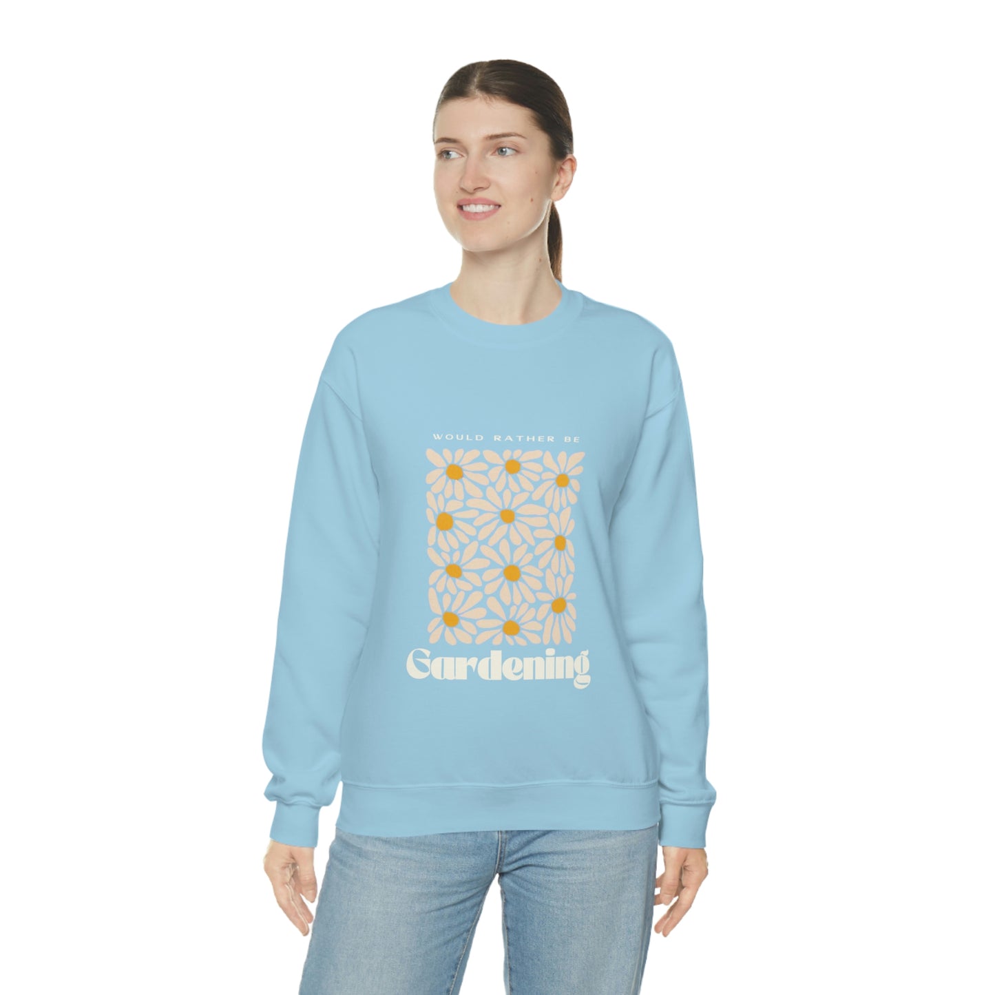 Would Rather Be Gardening Unisex Crewneck