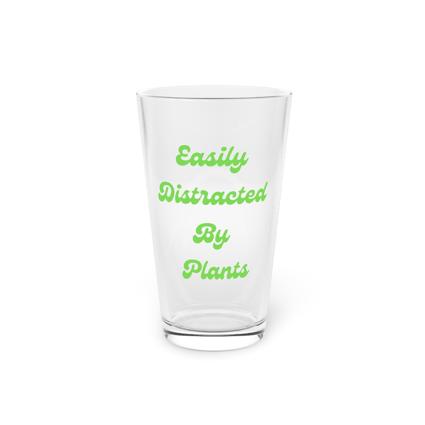 Distracted Pint Glass