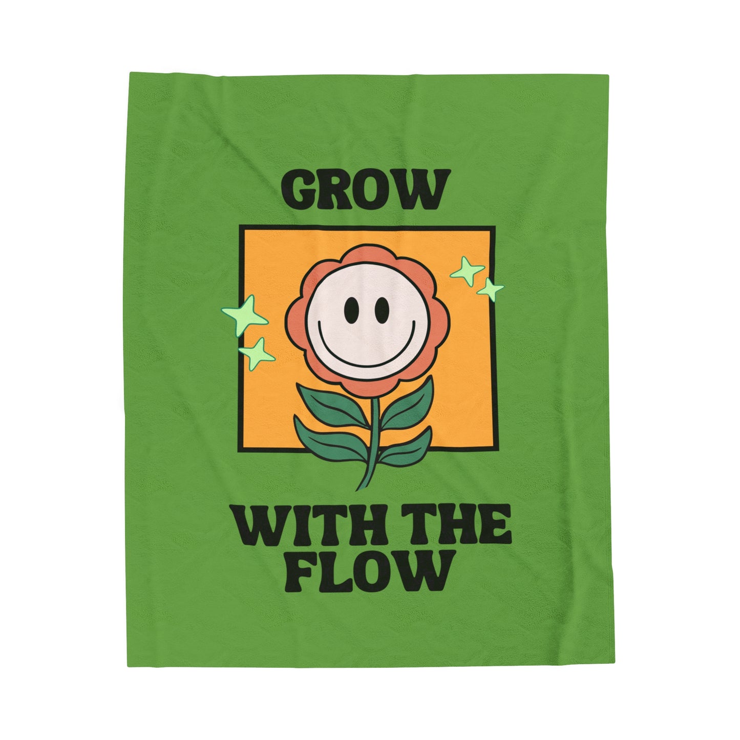 Flow Velveteen Plush Blanket