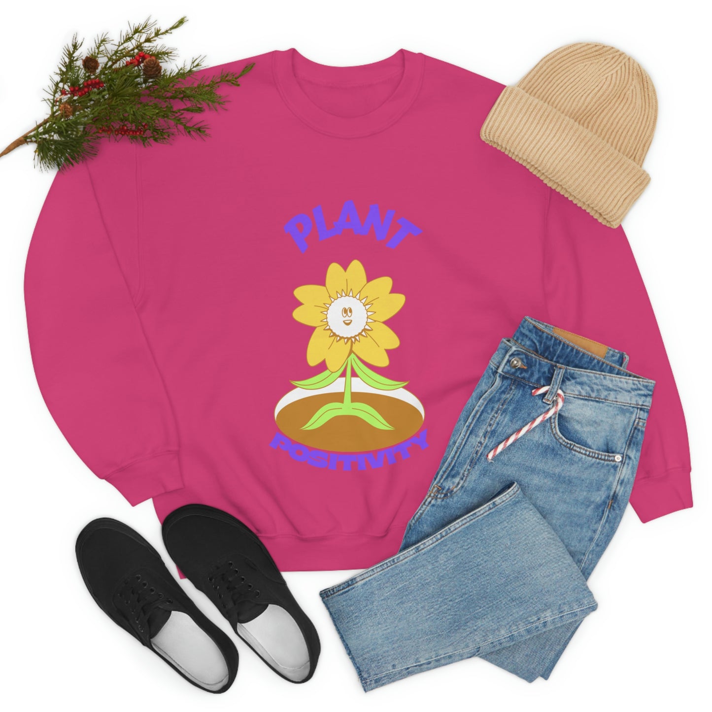 Plant Positivity Unisex Crewneck