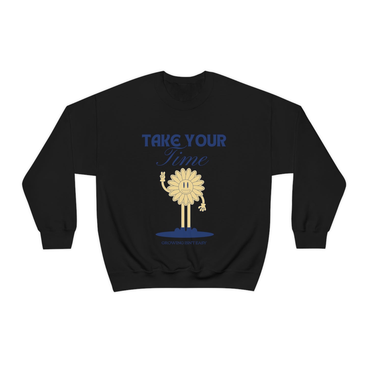 Growing Isn't Easy Unisex Crewneck