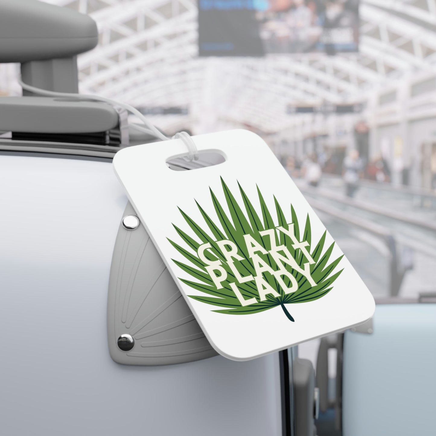 Crazy Plant Lady Luggage Tags