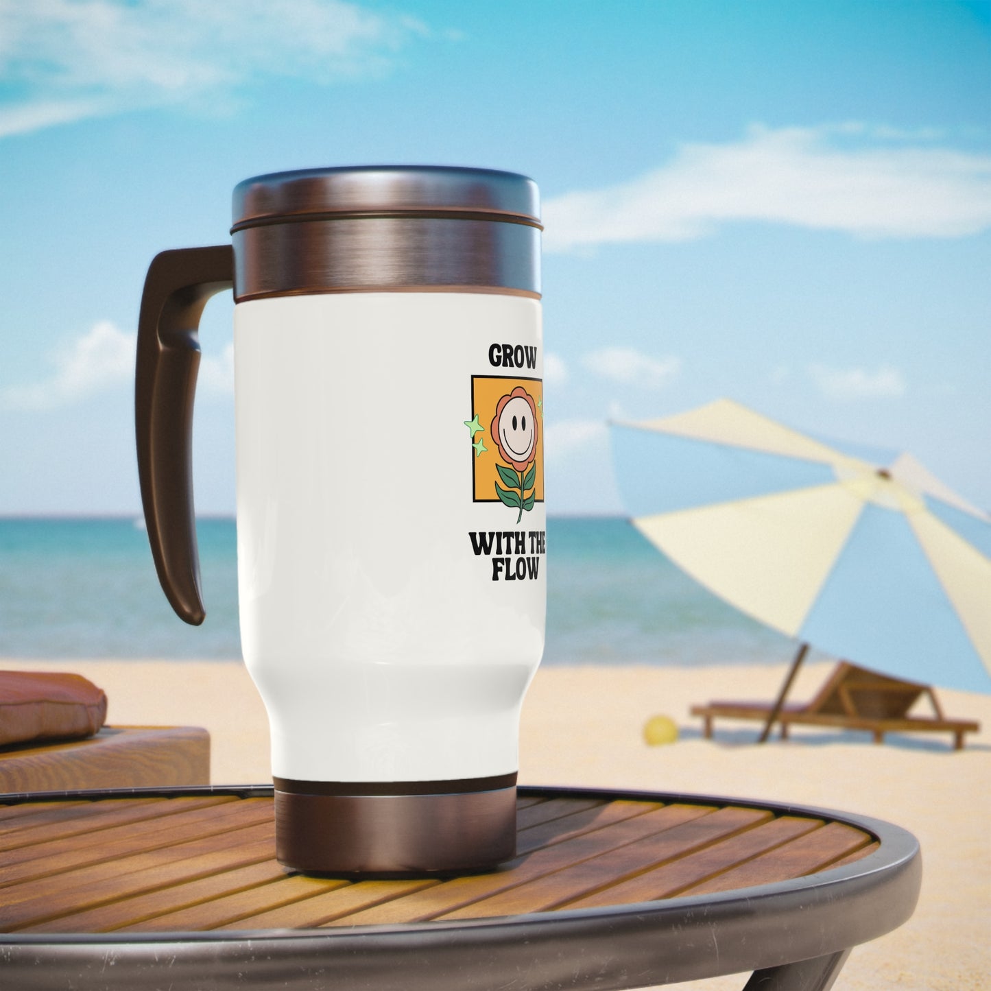 Flow Travel Mug with Handle