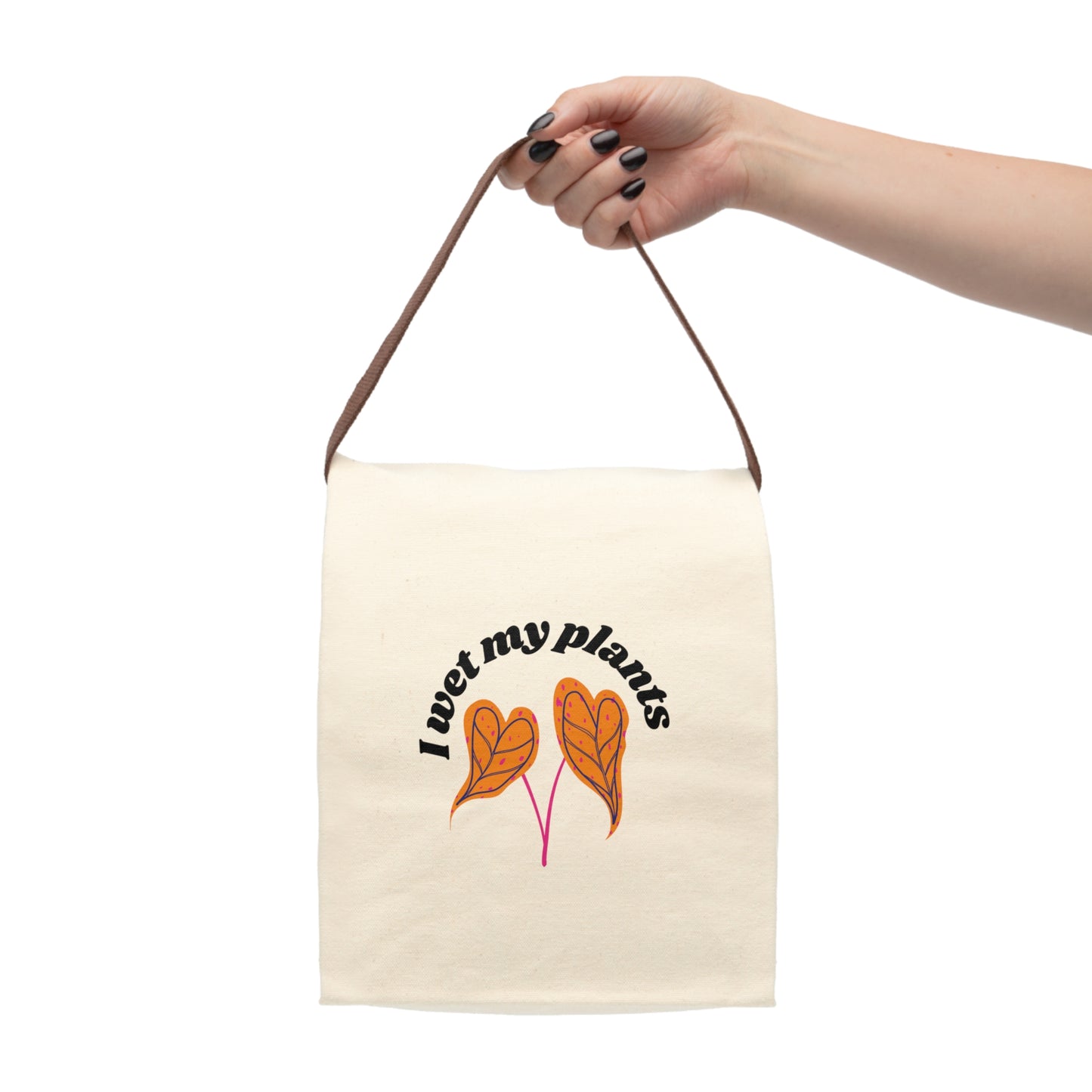 Wet My Plants Canvas Lunch Bag