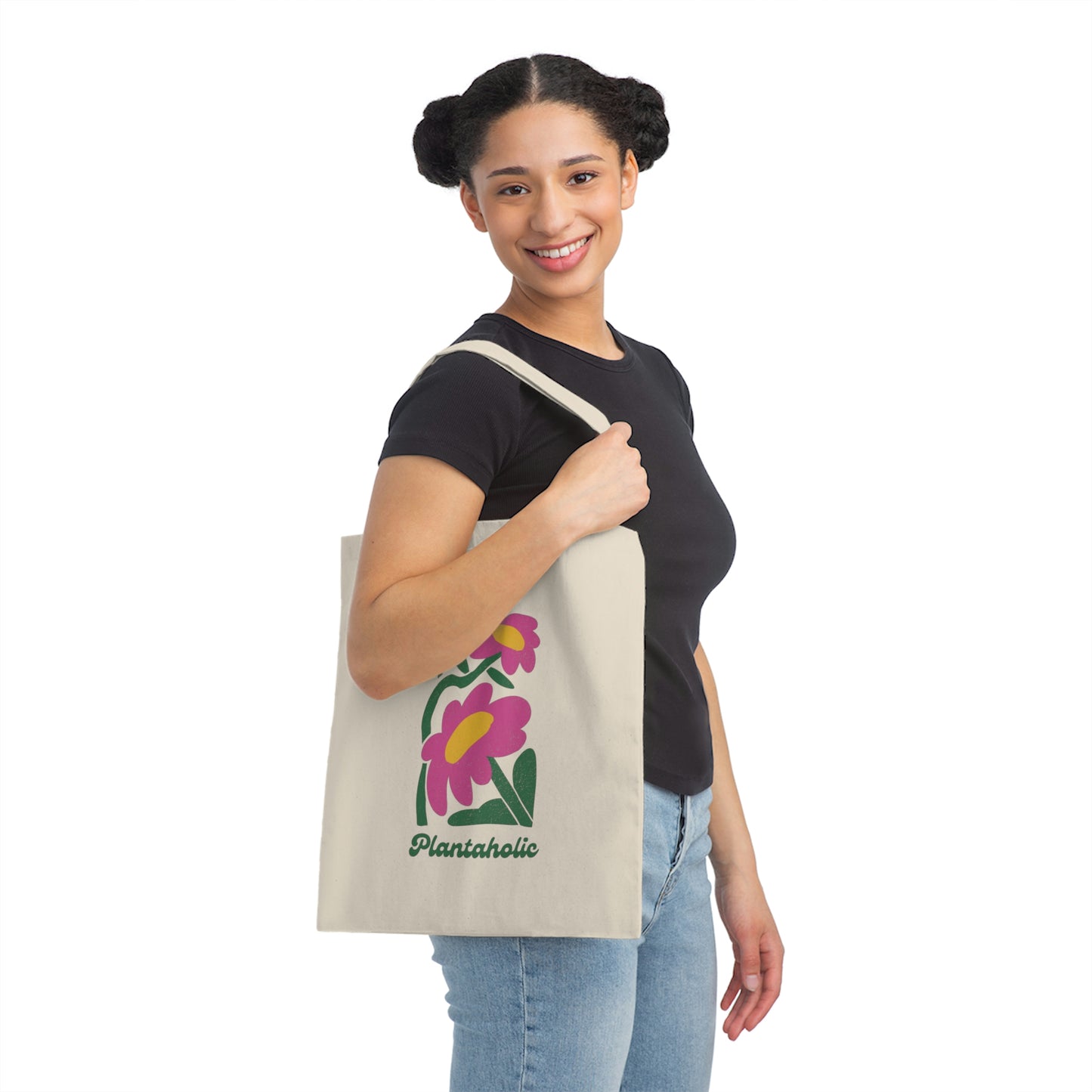 Plantaholic Canvas Tote Bag