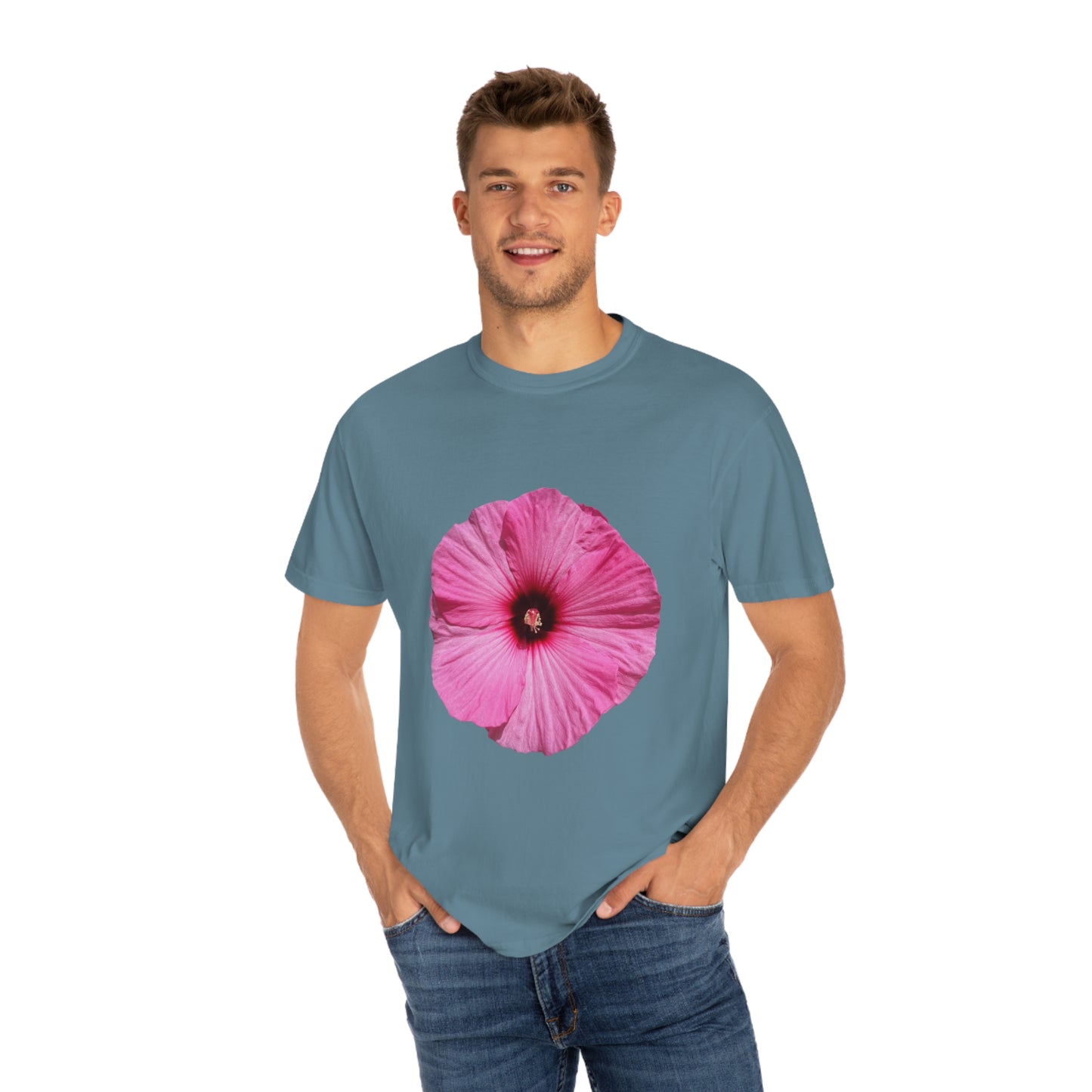Hibiscus Garment-Dyed T-shirt