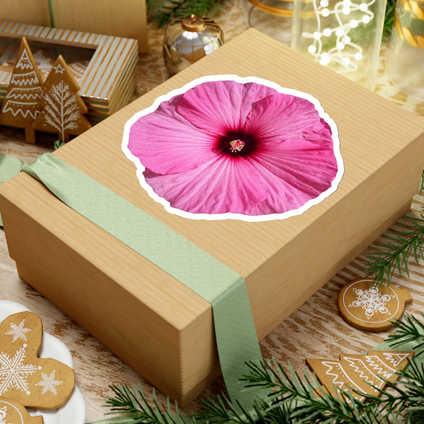 Hibiscus Stickers