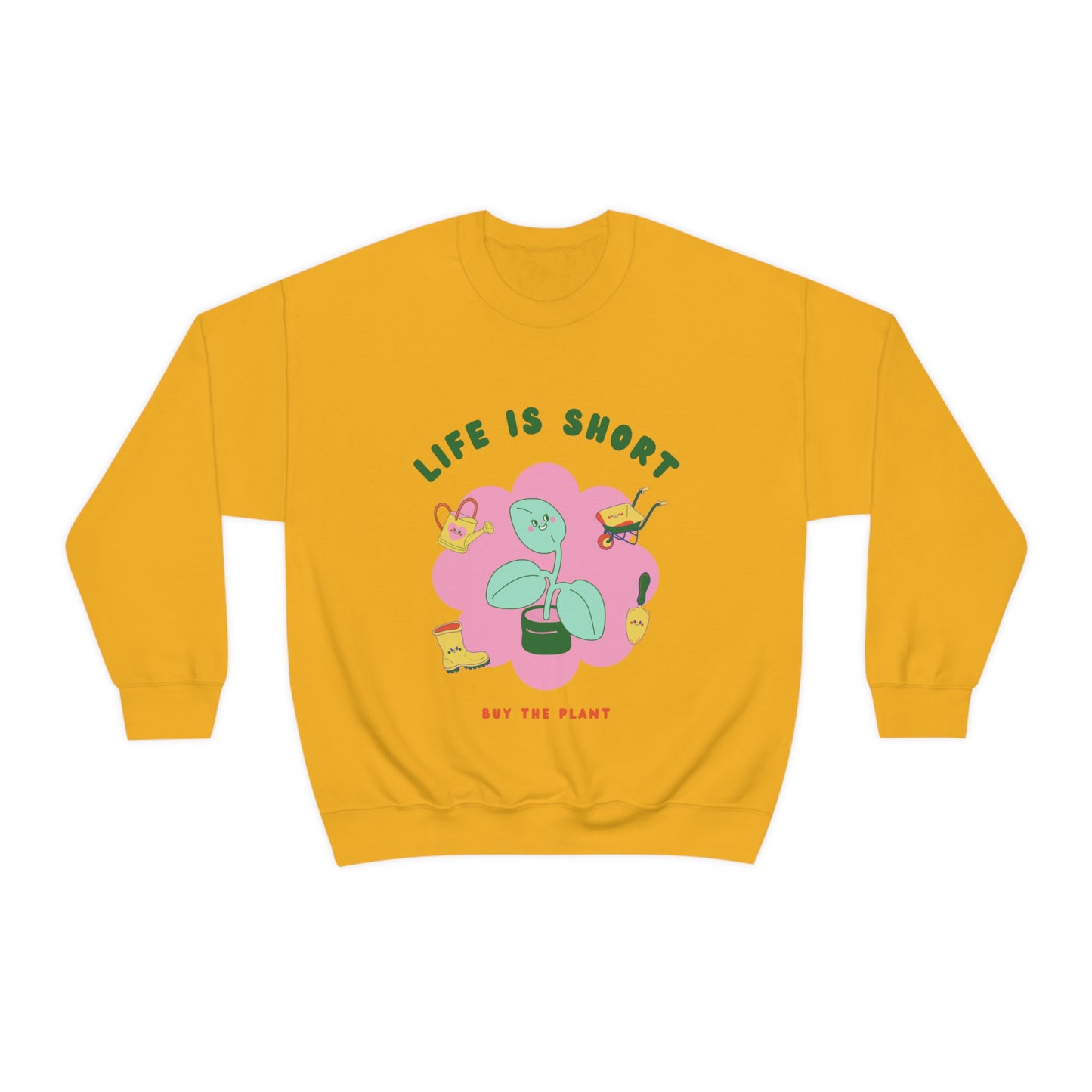 Life Is Short Unisex Crewneck