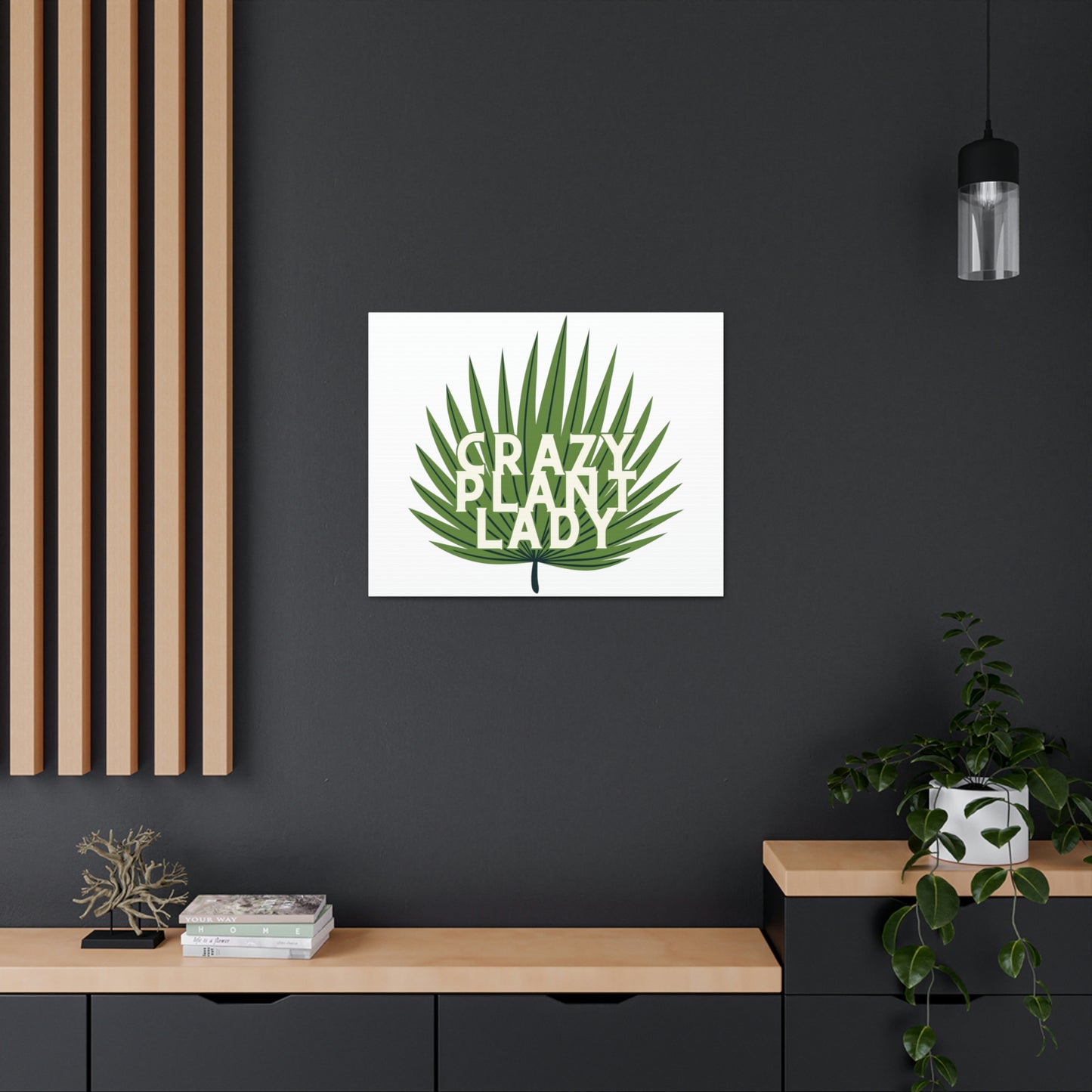 Crazy Plant Lady Canvas Wraps