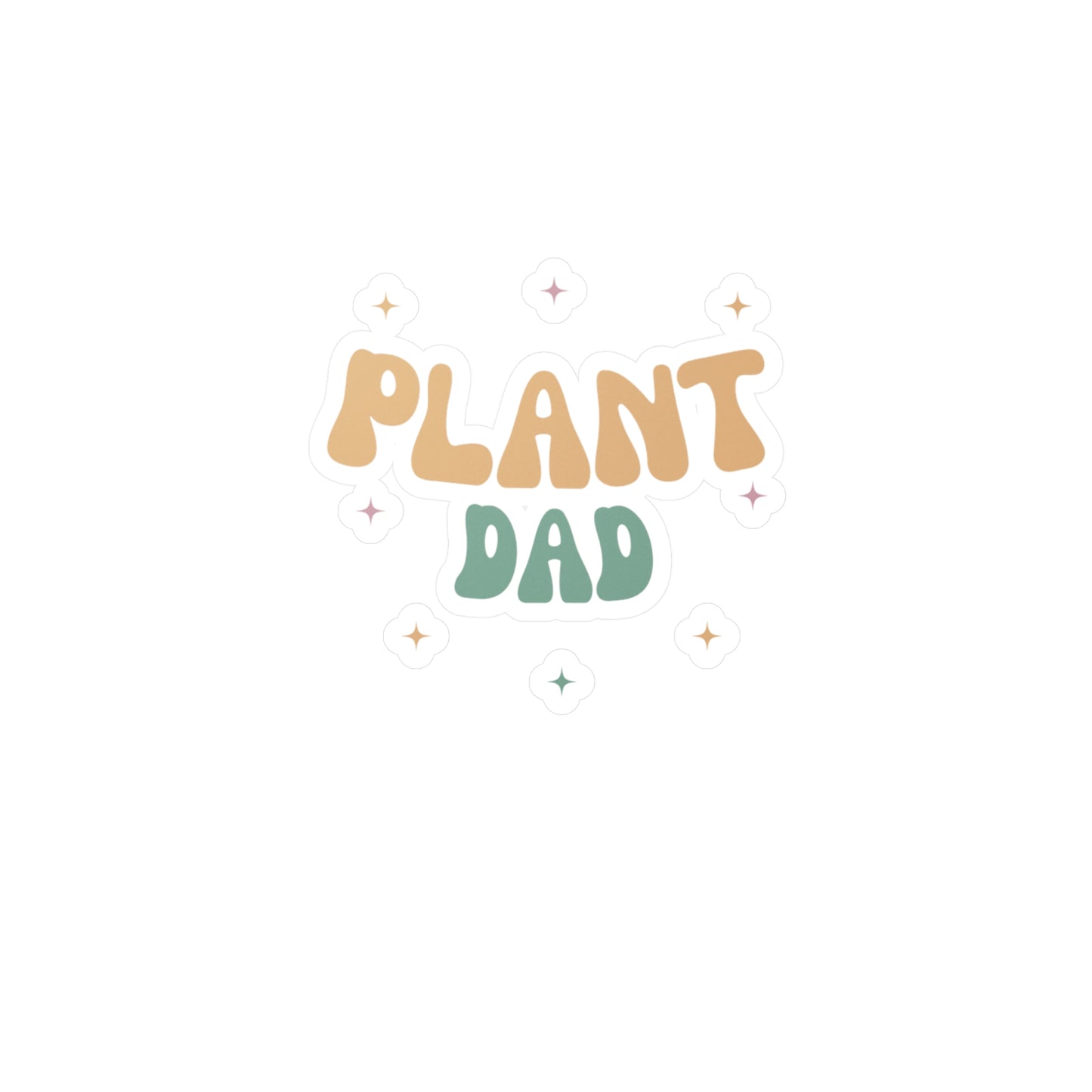 Plant Dad Vinyl Decals
