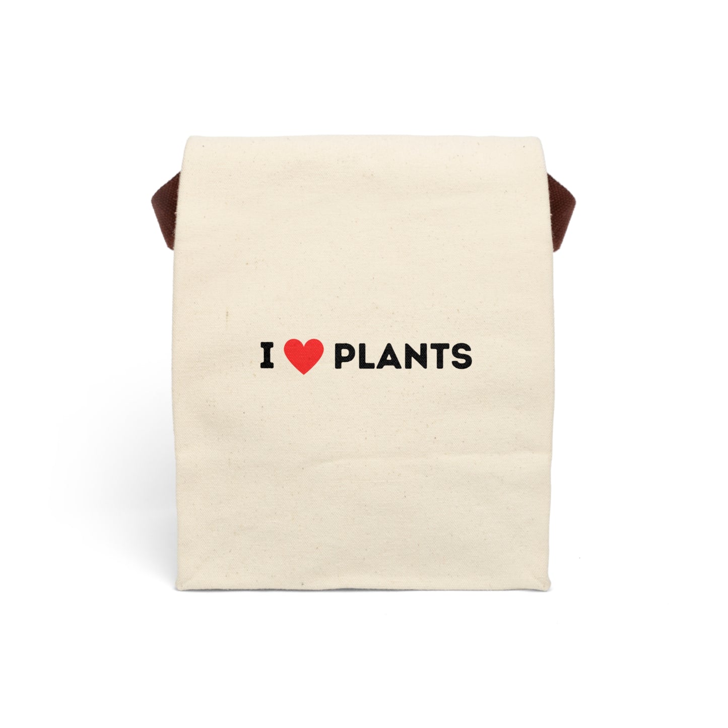 Love Plants Canvas Lunch Bag