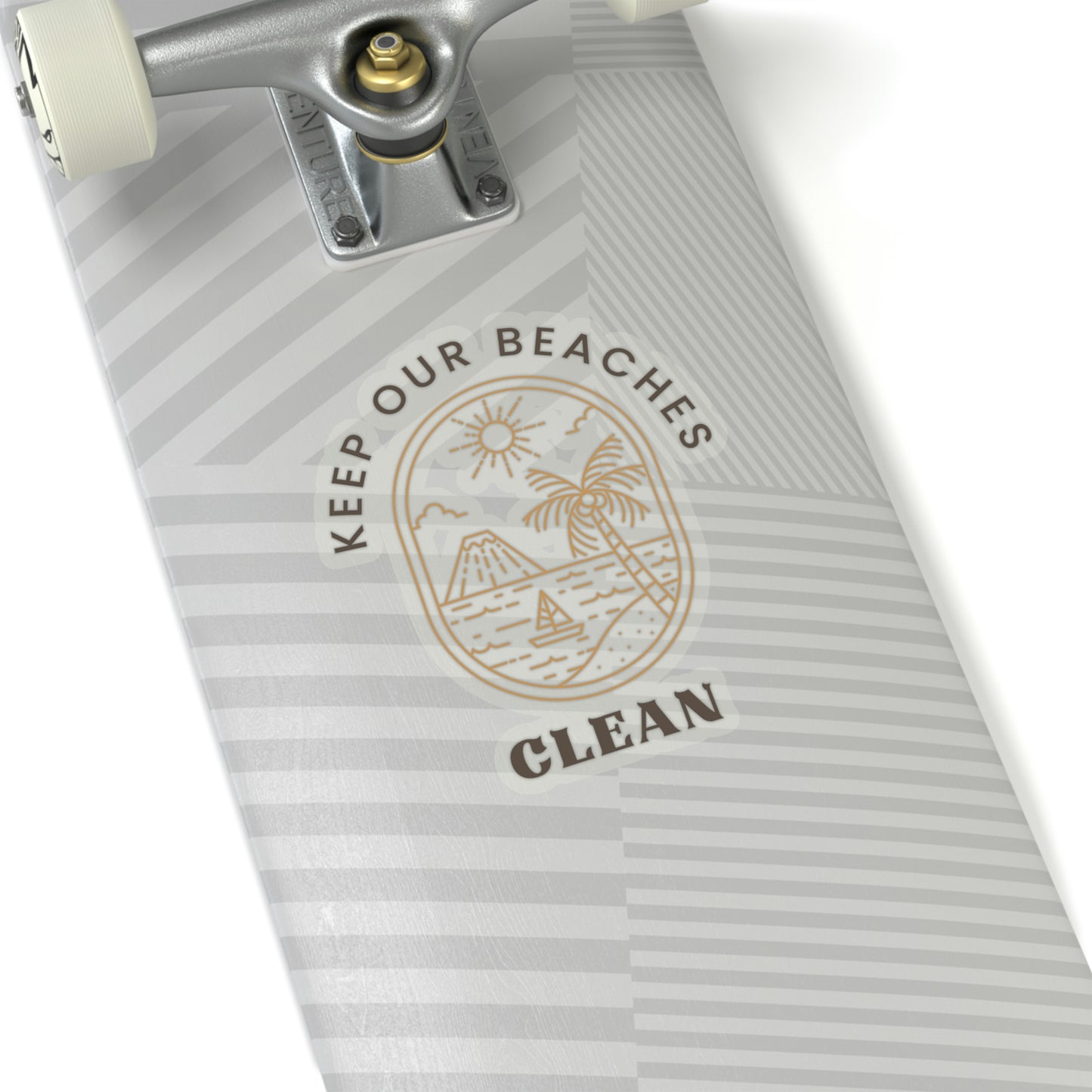 Clean Beaches Stickers