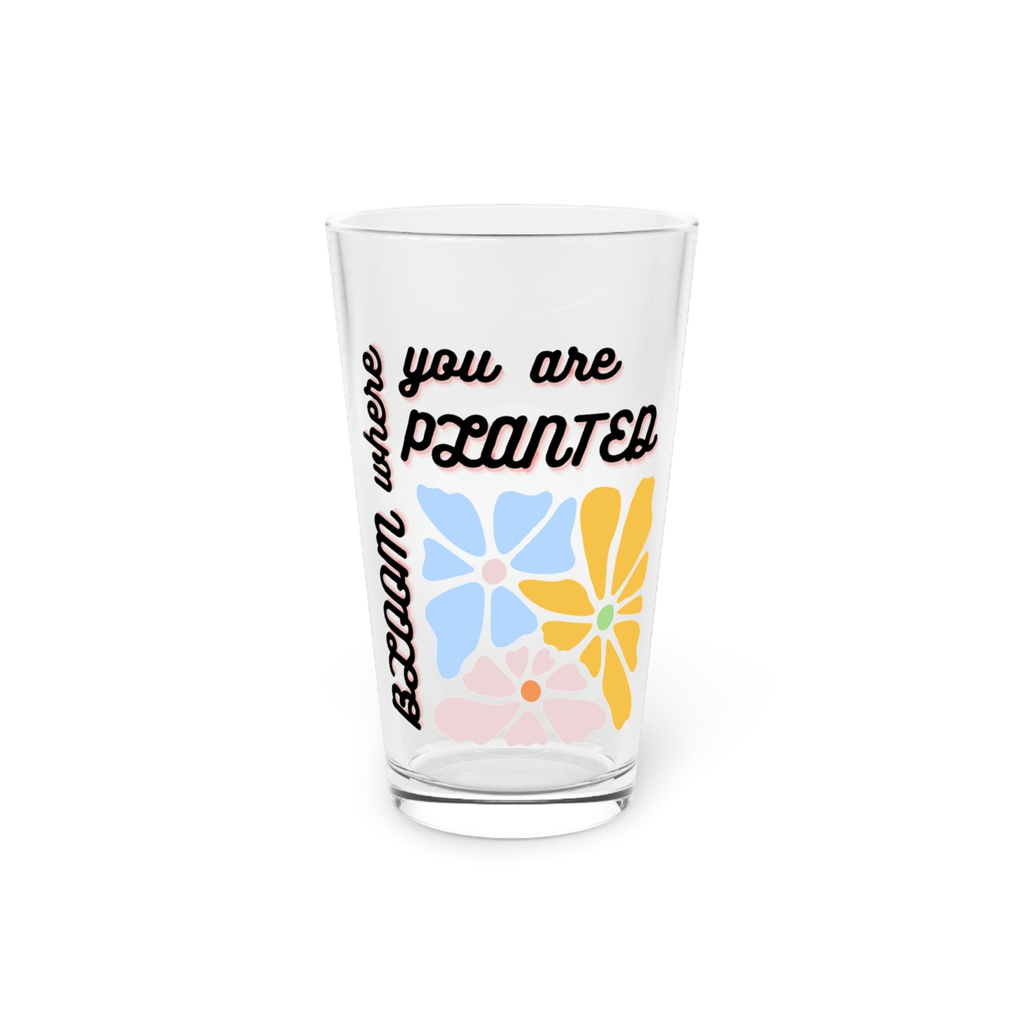 Bloom Pint Glass