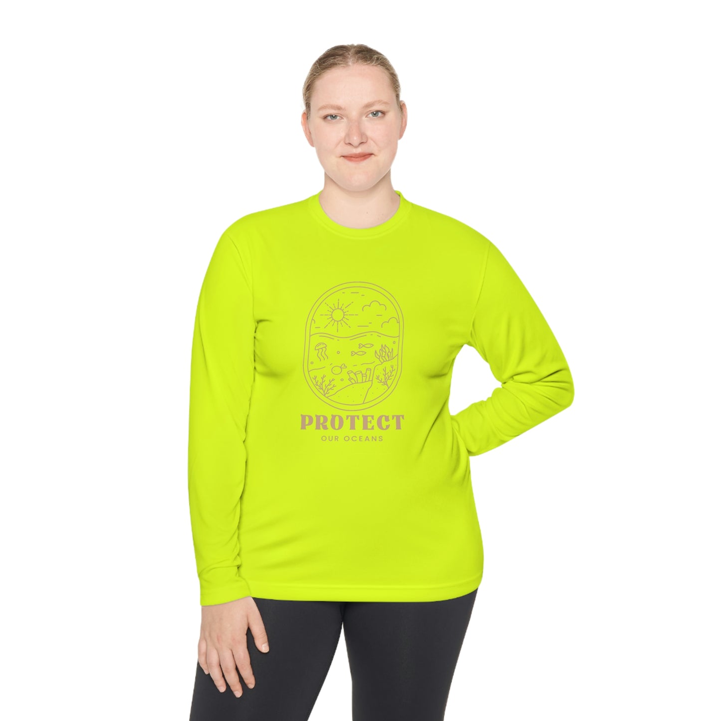 Protect Our Oceans Unisex Lightweight Long Sleeve