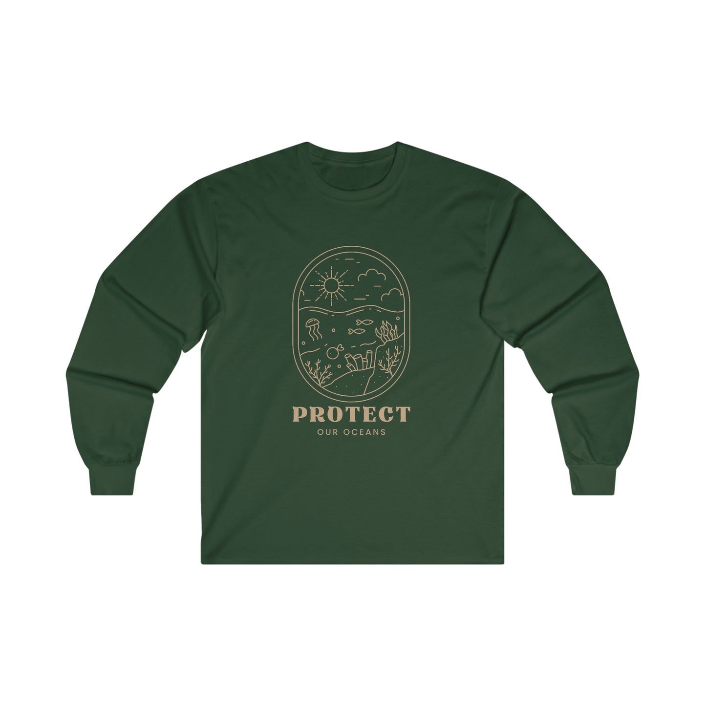 Protect Our Oceans Cotton Long Sleeve