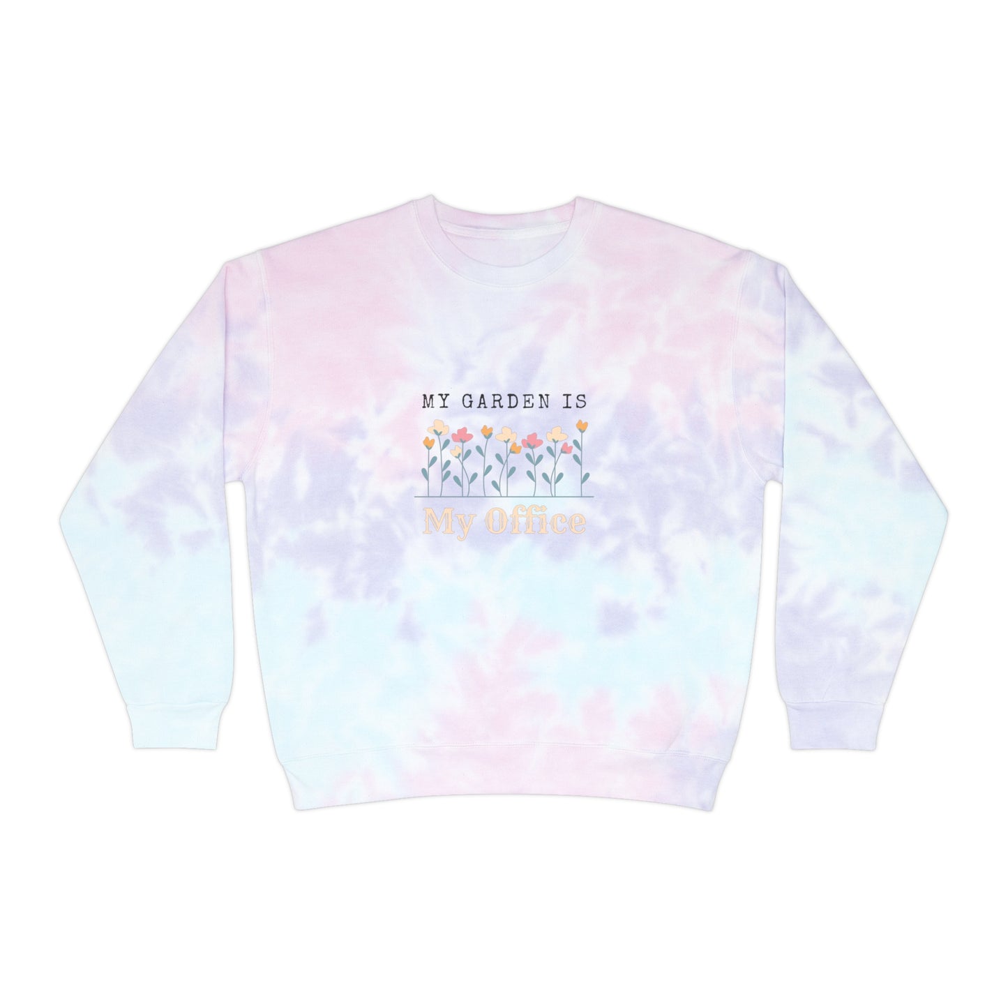 My Office Unisex Tie-Dye Crewneck