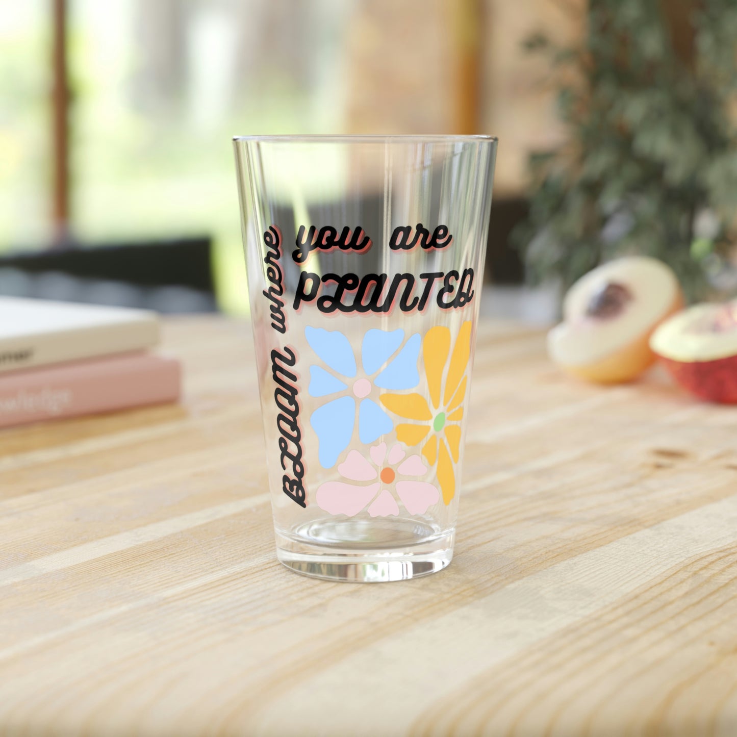 Bloom Pint Glass