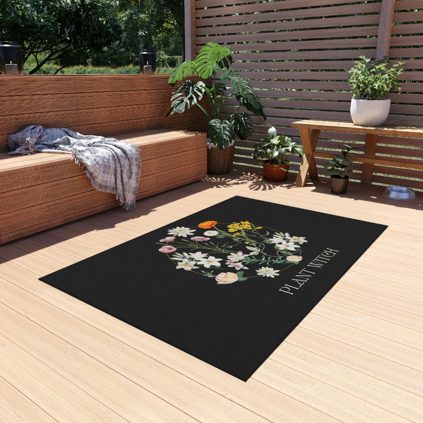 Plant Witch Outdoor Rug