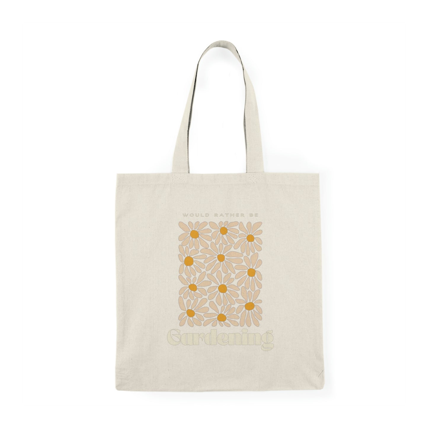 Would Rather Be Gardening Natural Tote Bag