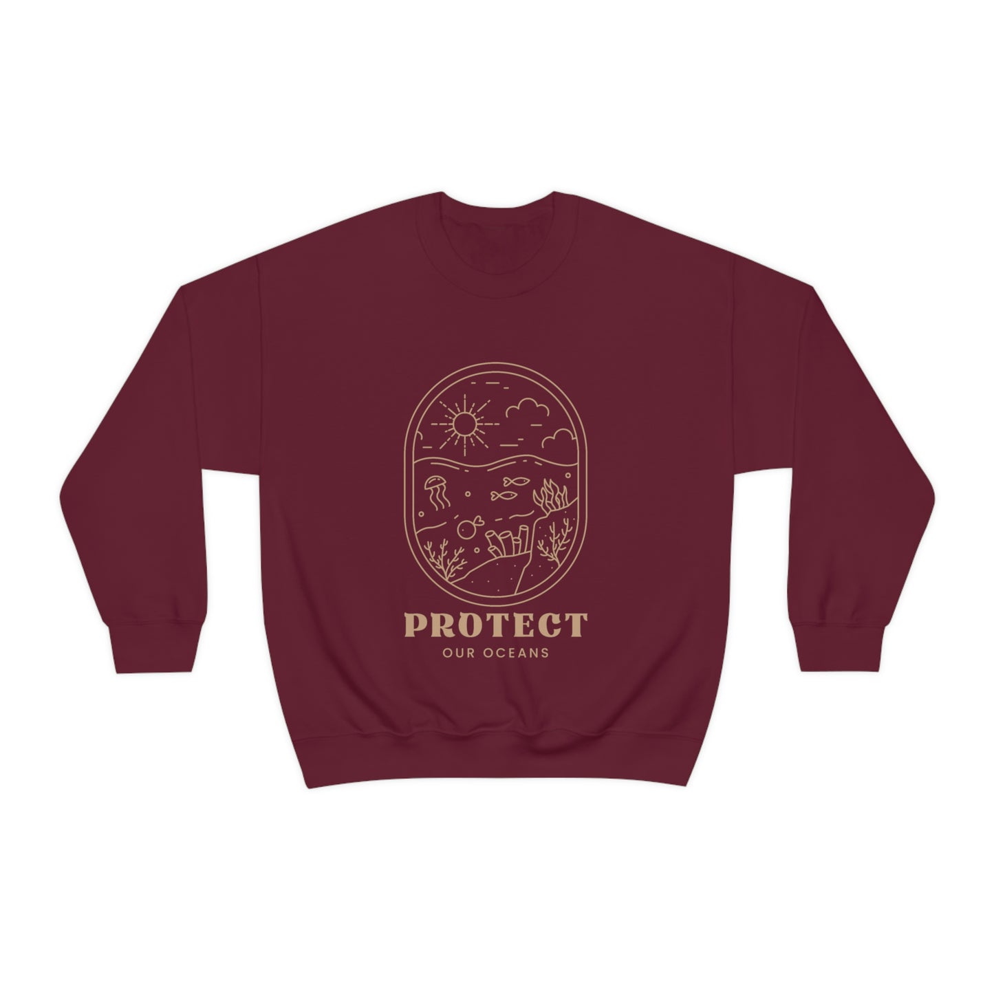 Protect Our Oceans Unisex Crewneck