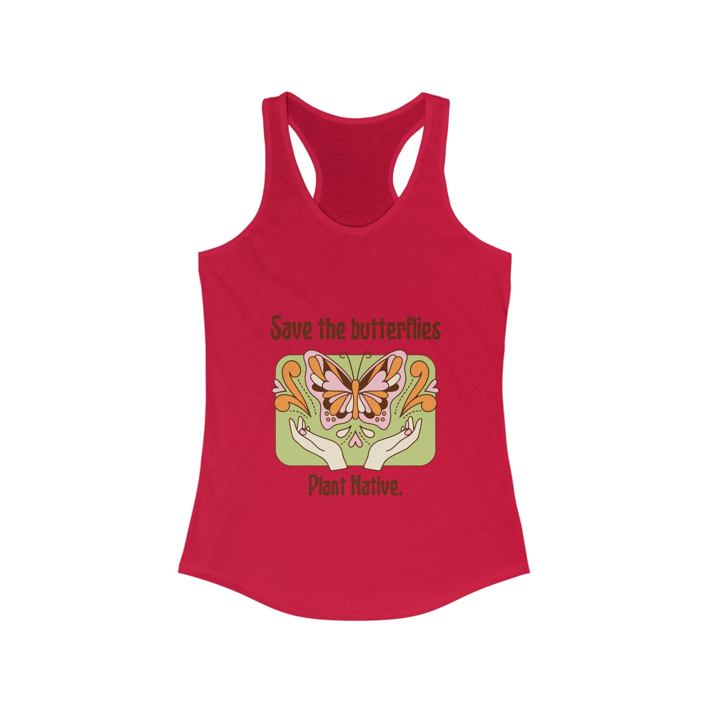 Plant Native Women's Racerback Tank