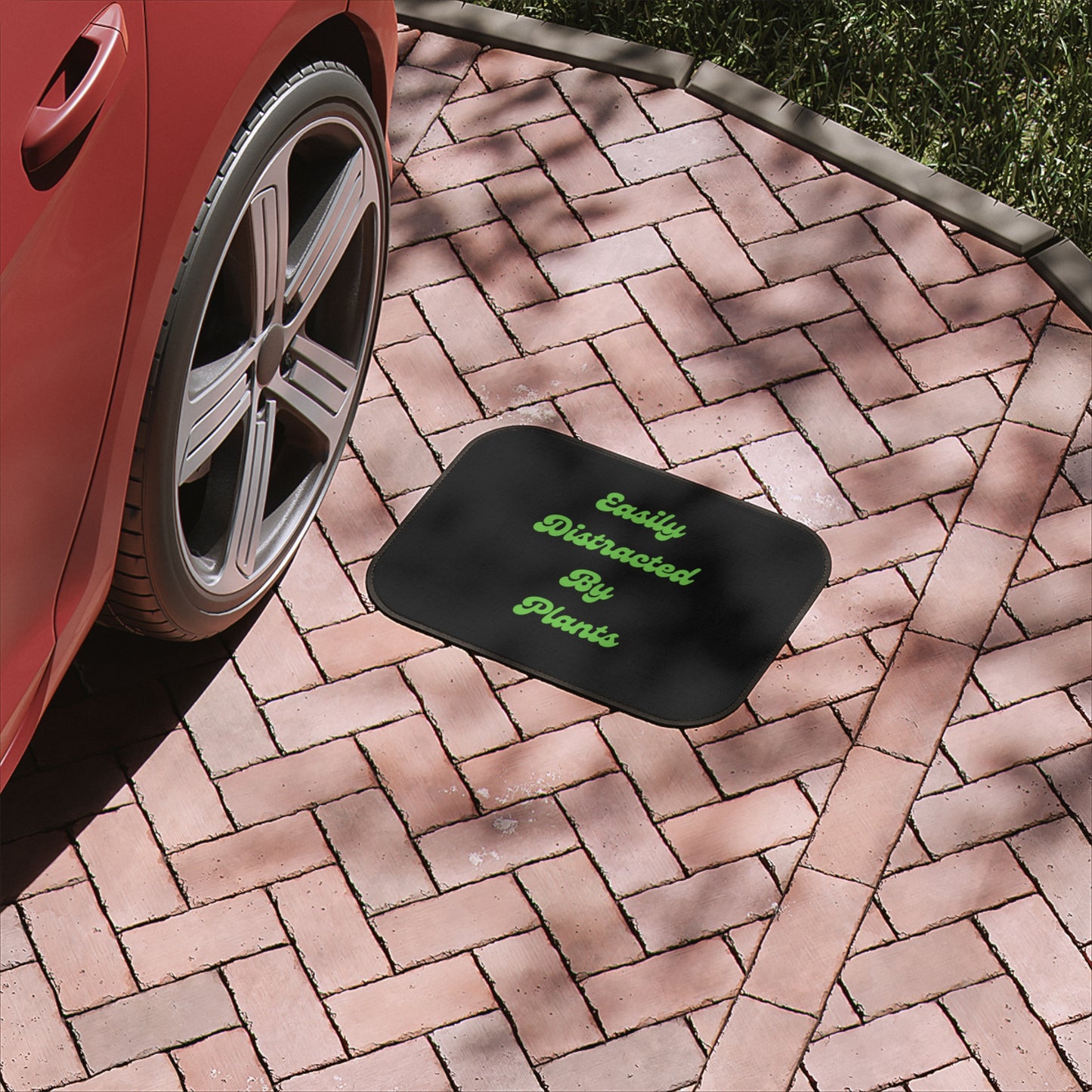 Distracted Car Floor Mat, 1pc