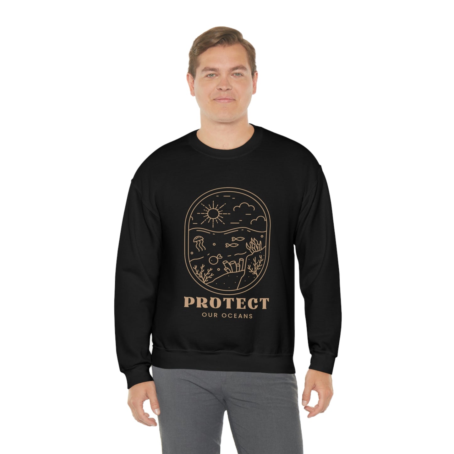 Protect Our Oceans Unisex Crewneck