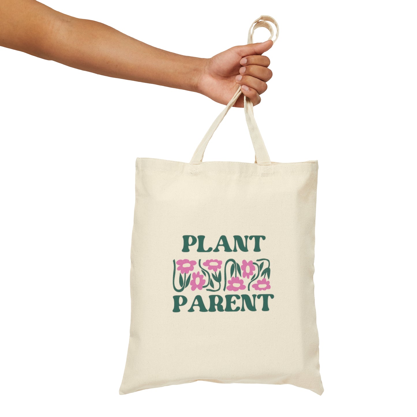 Plant Parent Canvas Tote Bag