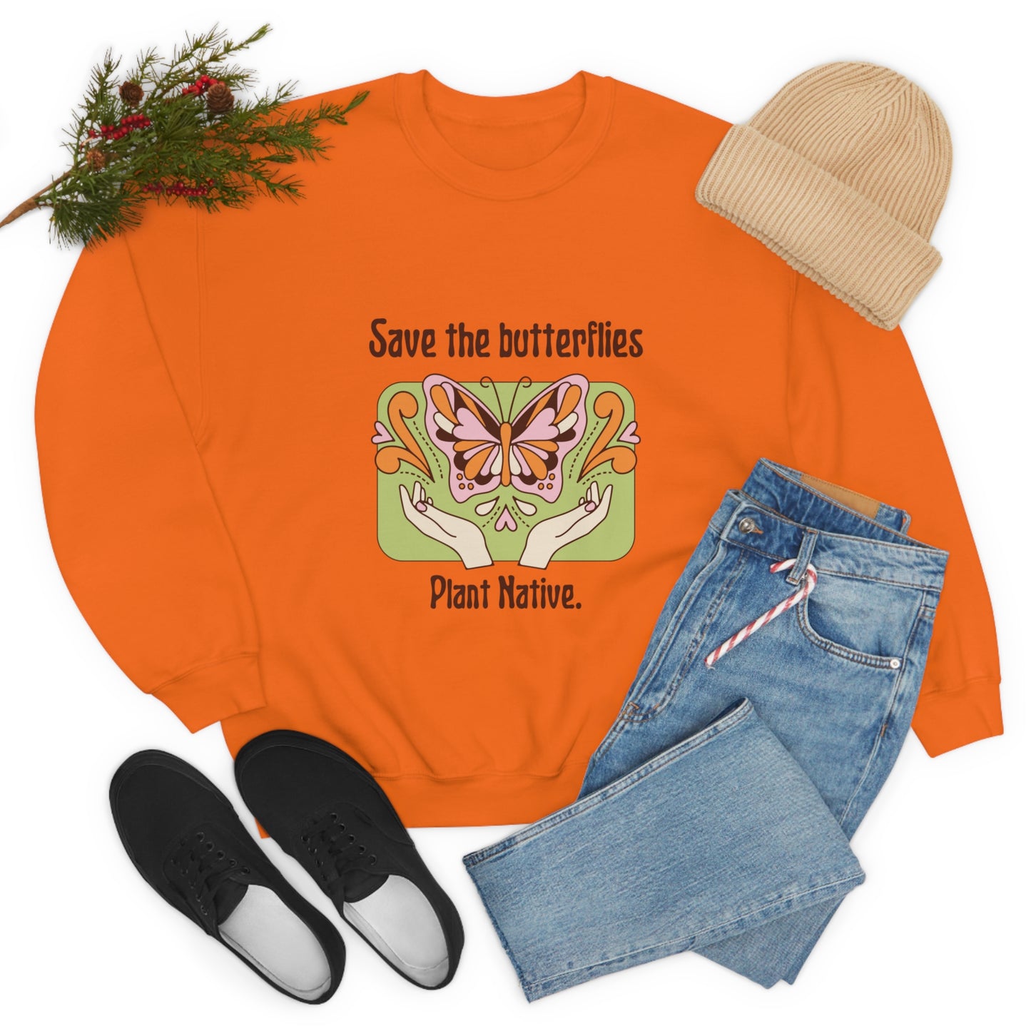 Plant Native Unisex Crewneck