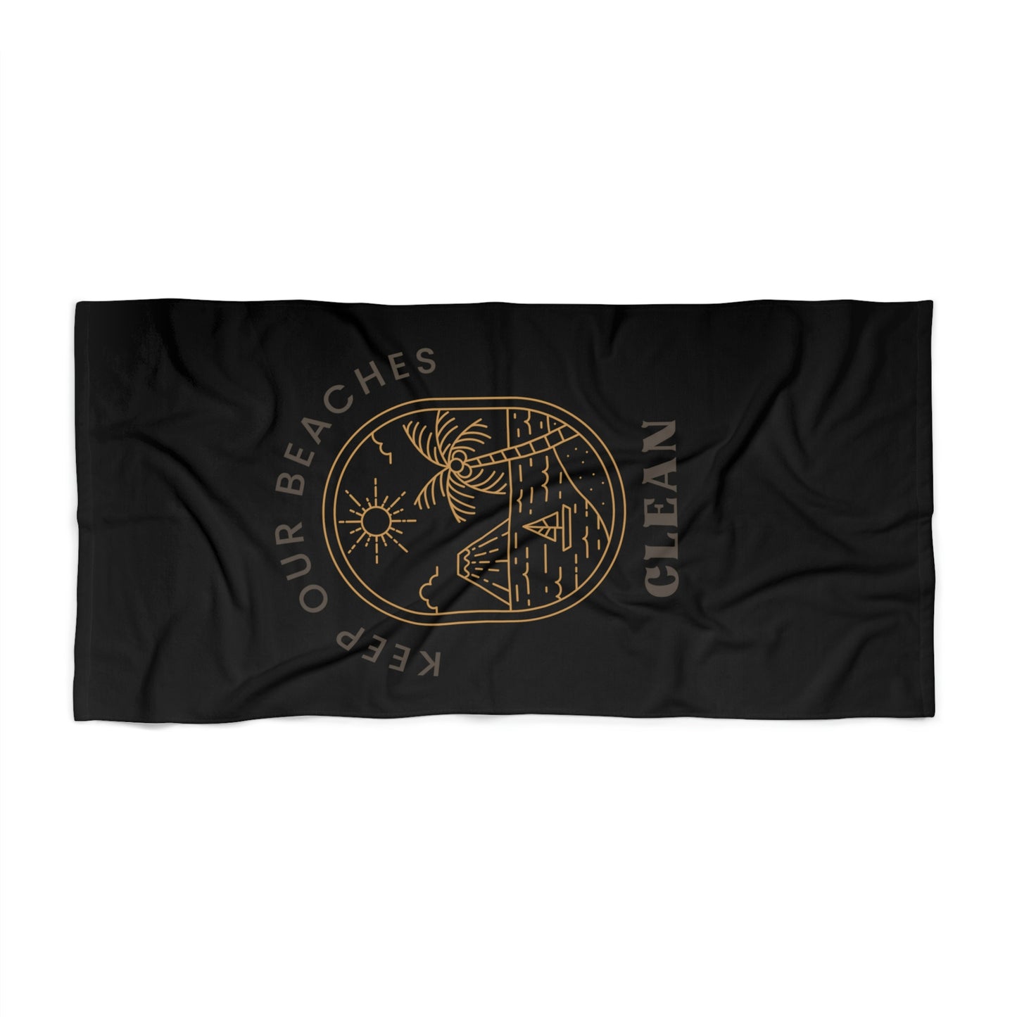 Clean Beaches Beach Towel
