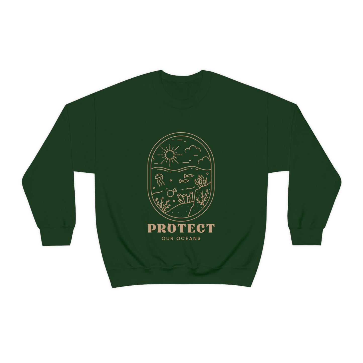 Protect Our Oceans Unisex Crewneck